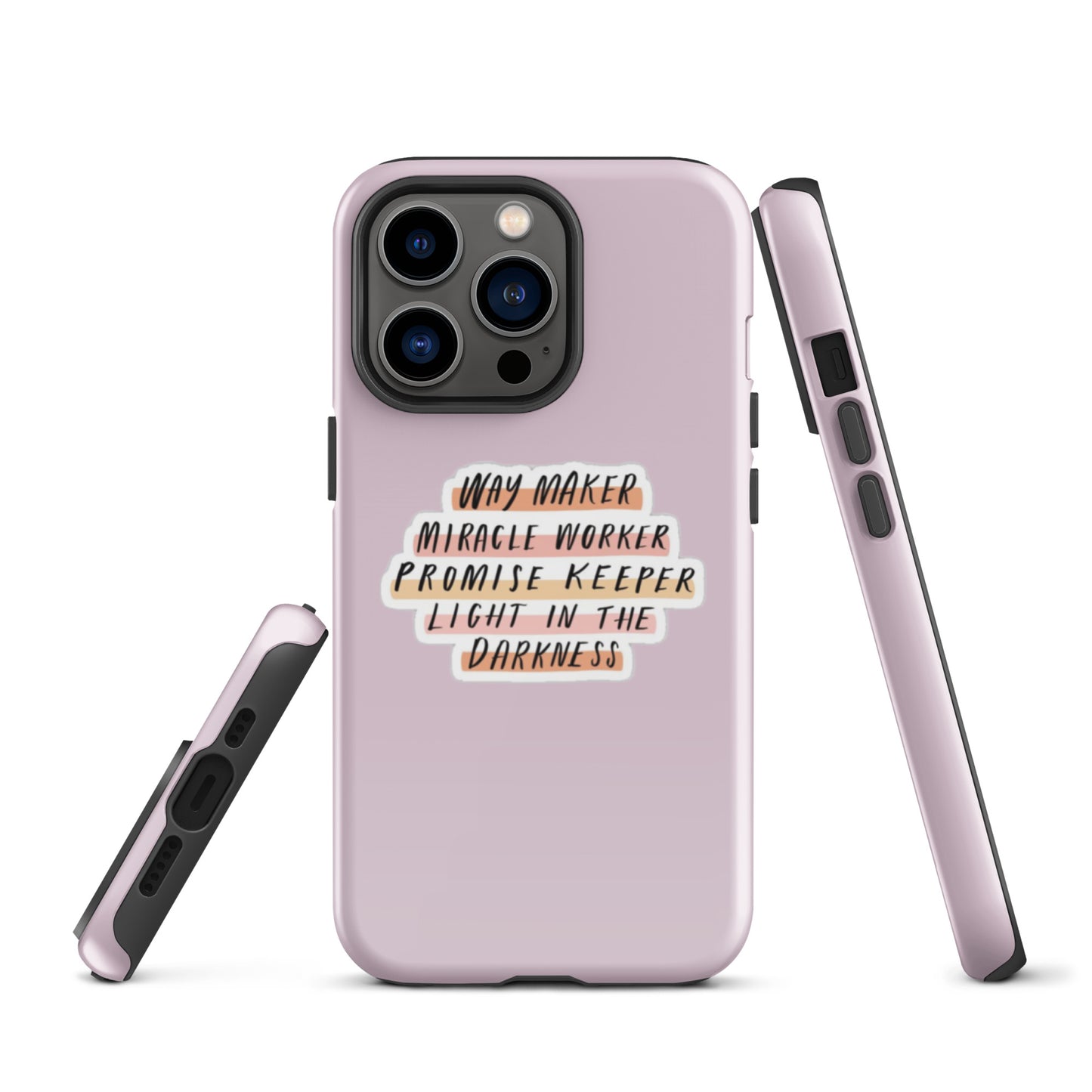 Way Maker iPhone® 11 - 15 Case (Pale Twilight)