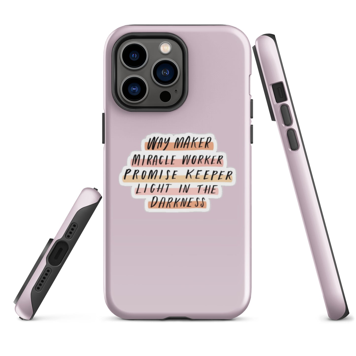 Way Maker iPhone® 11 - 15 Case (Pale Twilight)