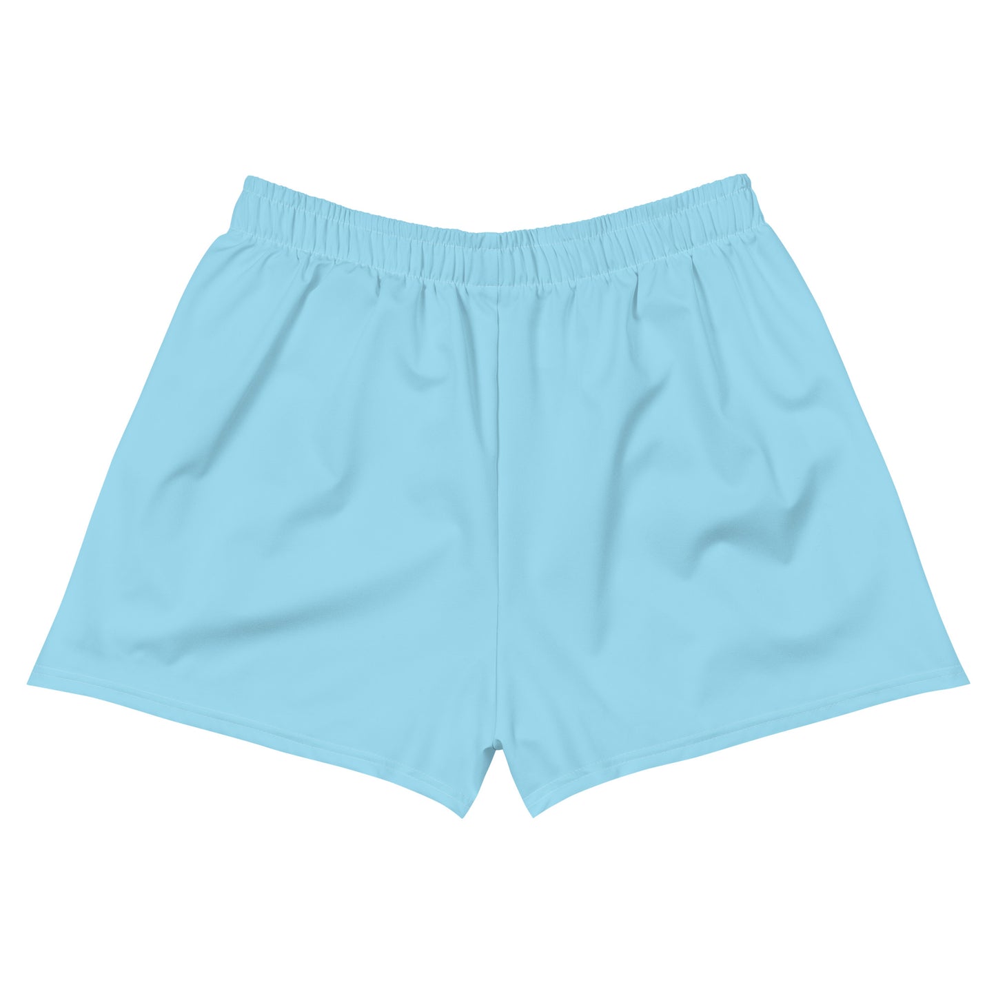 Cross & Barbell Women’s Athletic Shorts (Baby Blue)