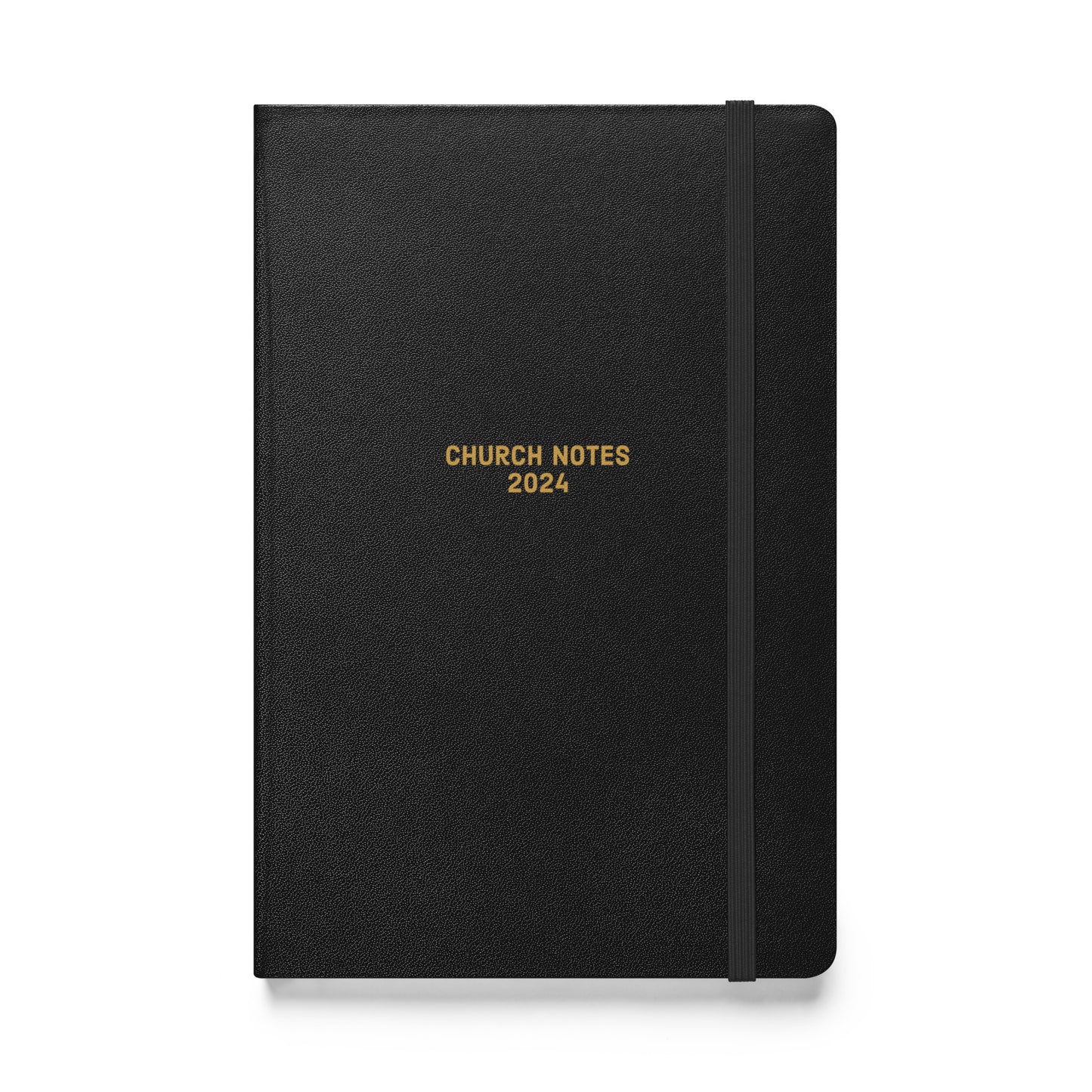 Church Notes 2024 Hardcover Bound Notebook