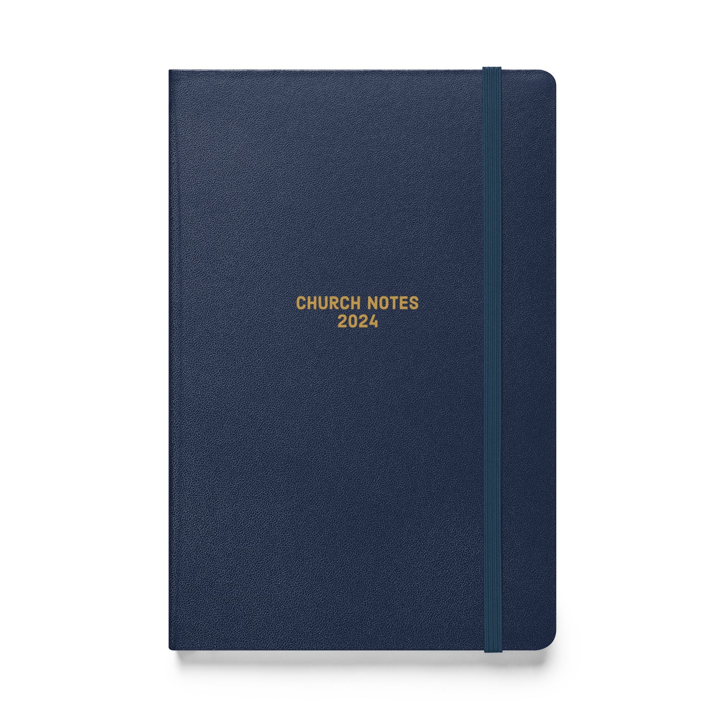 Church Notes 2024 Hardcover Bound Notebook