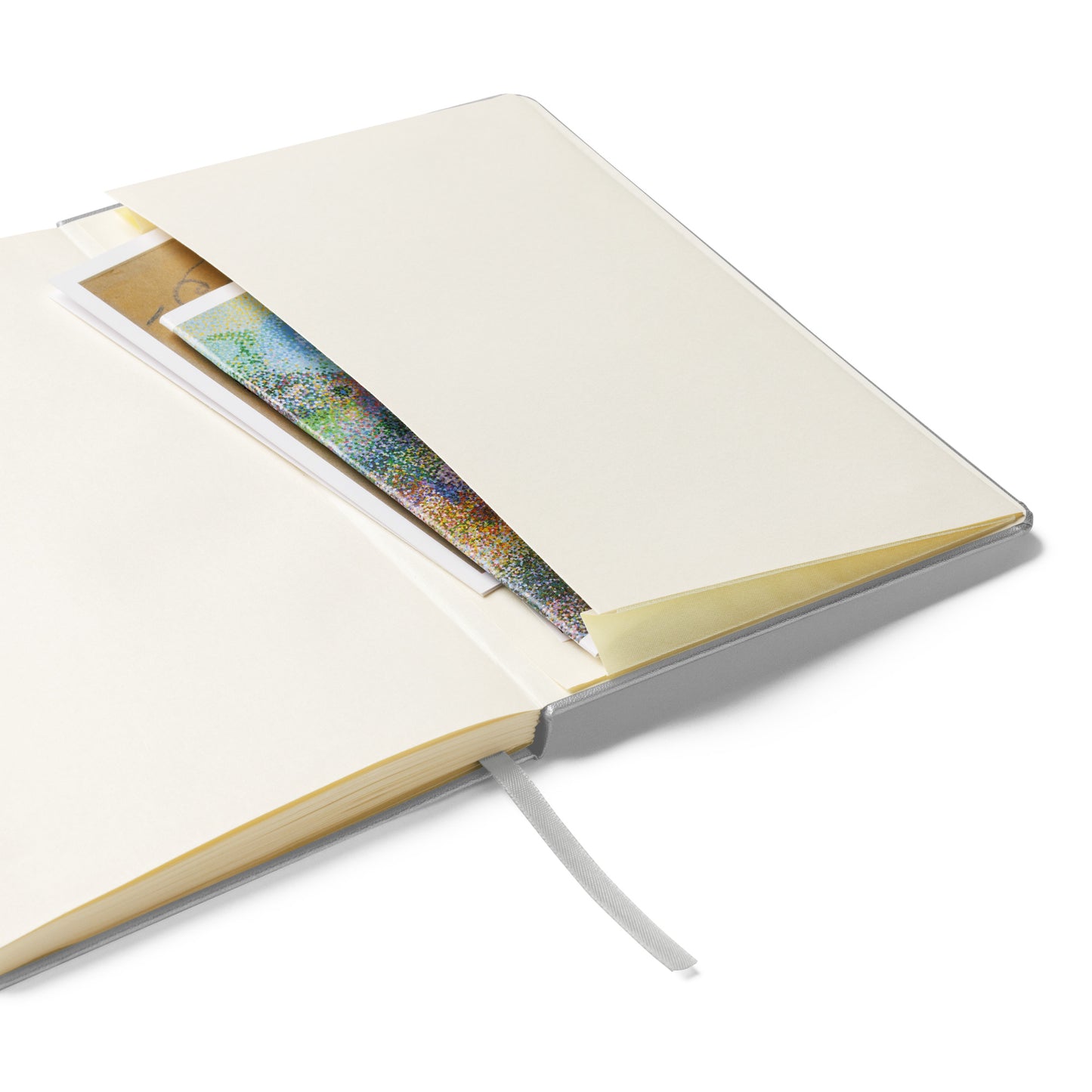 Floral Cross Hardcover Bound Notebook