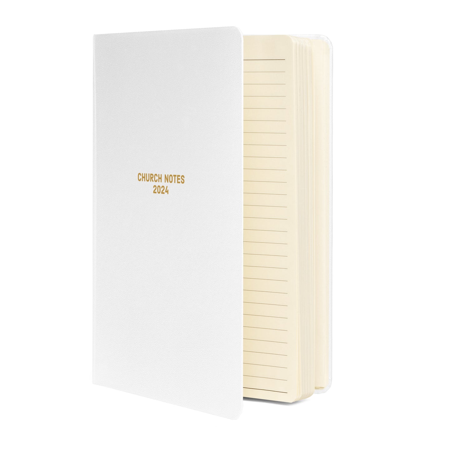 Church Notes 2024 Hardcover Bound Notebook