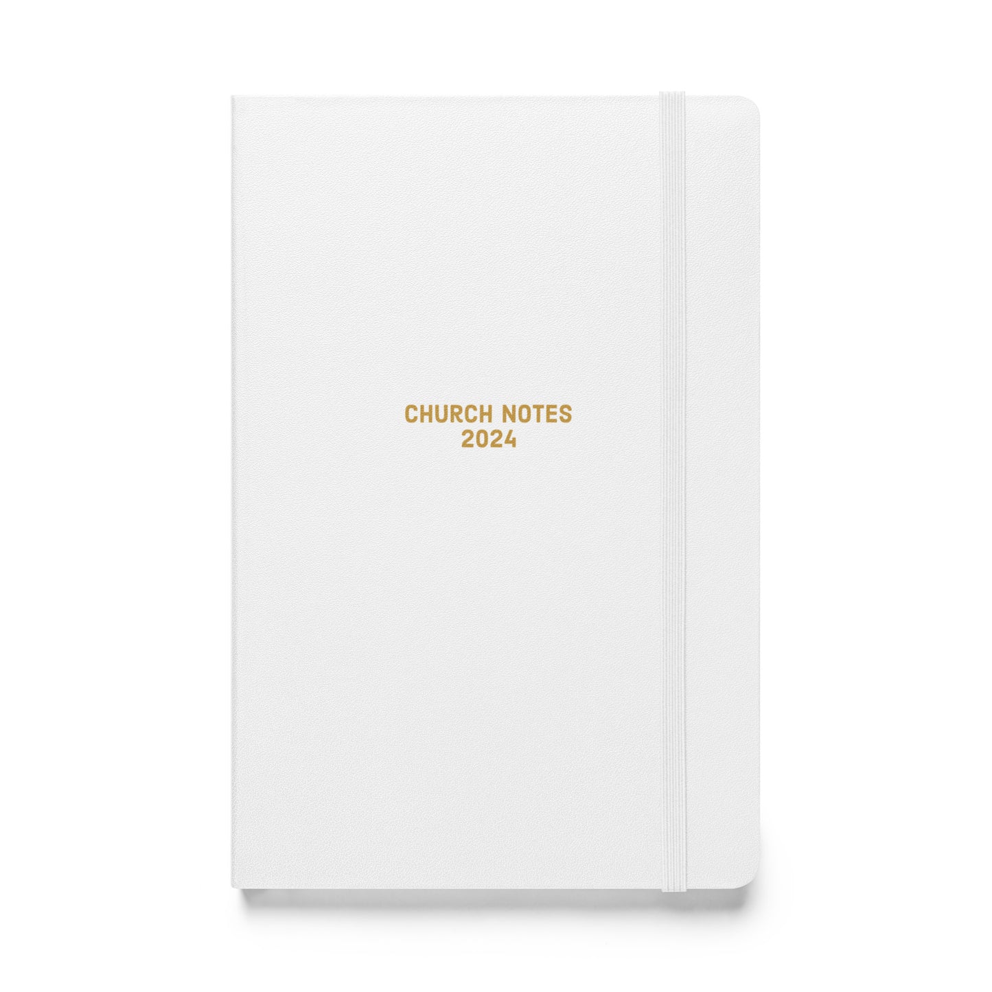 Church Notes 2024 Hardcover Bound Notebook