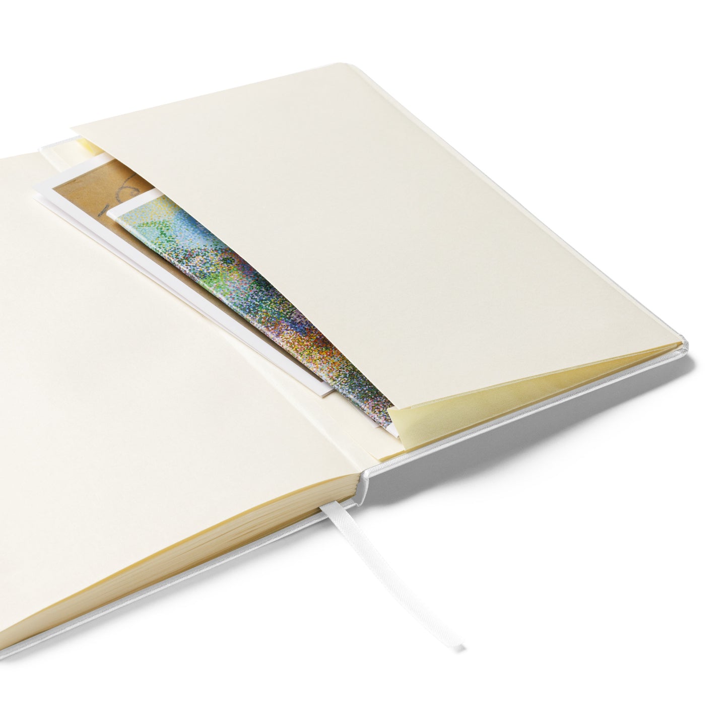 Floral Cross Hardcover Bound Notebook