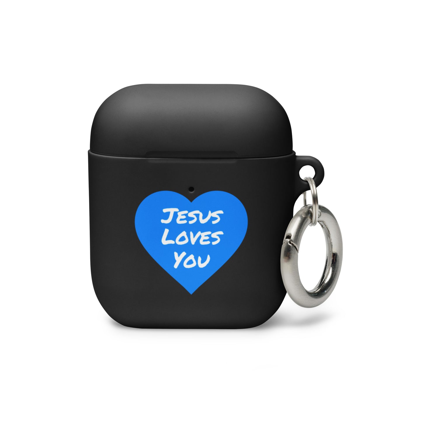 Jesus Loves You AirPods® Case (Blue Heart)