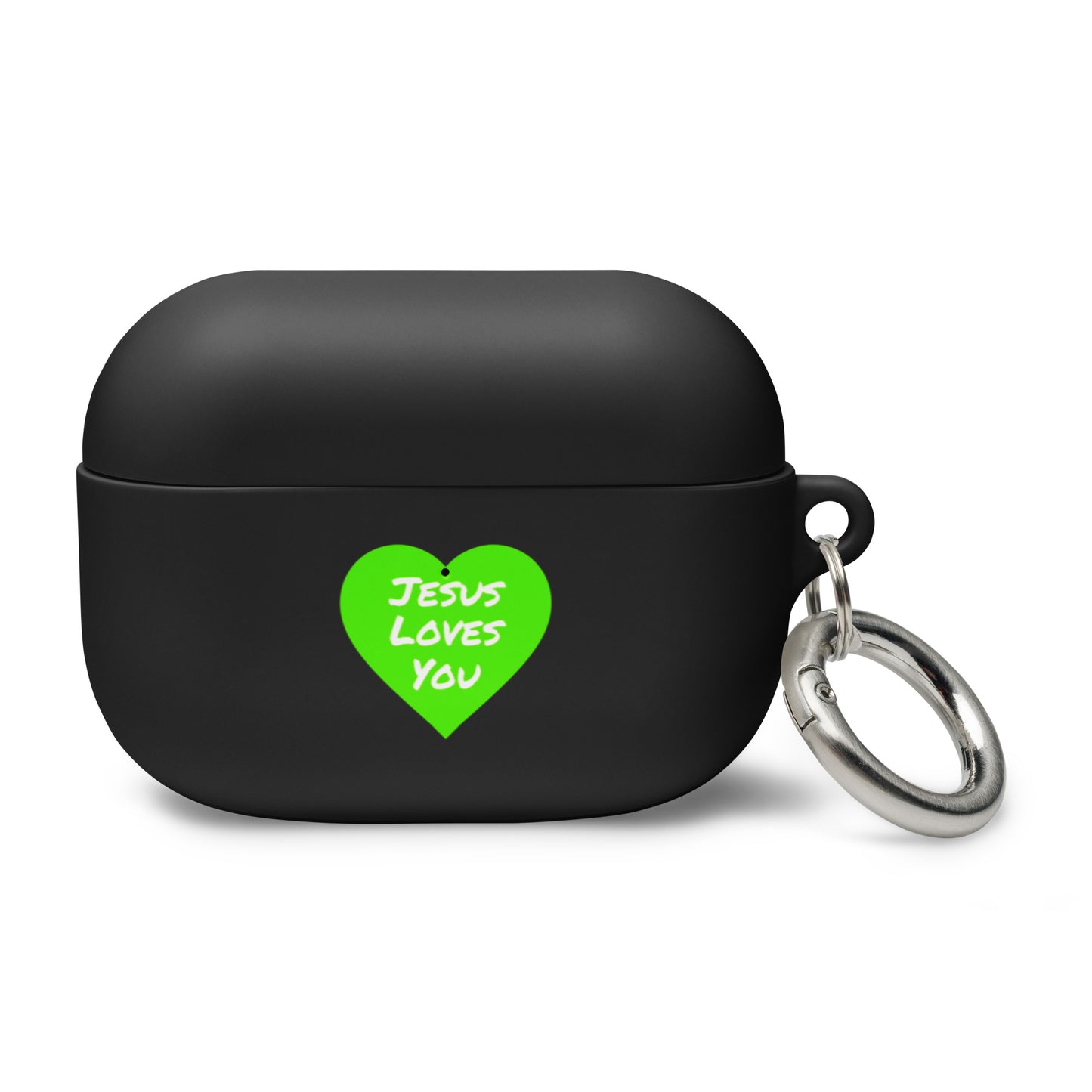 Jesus Loves You AirPods® Pro Case (Green Heart)