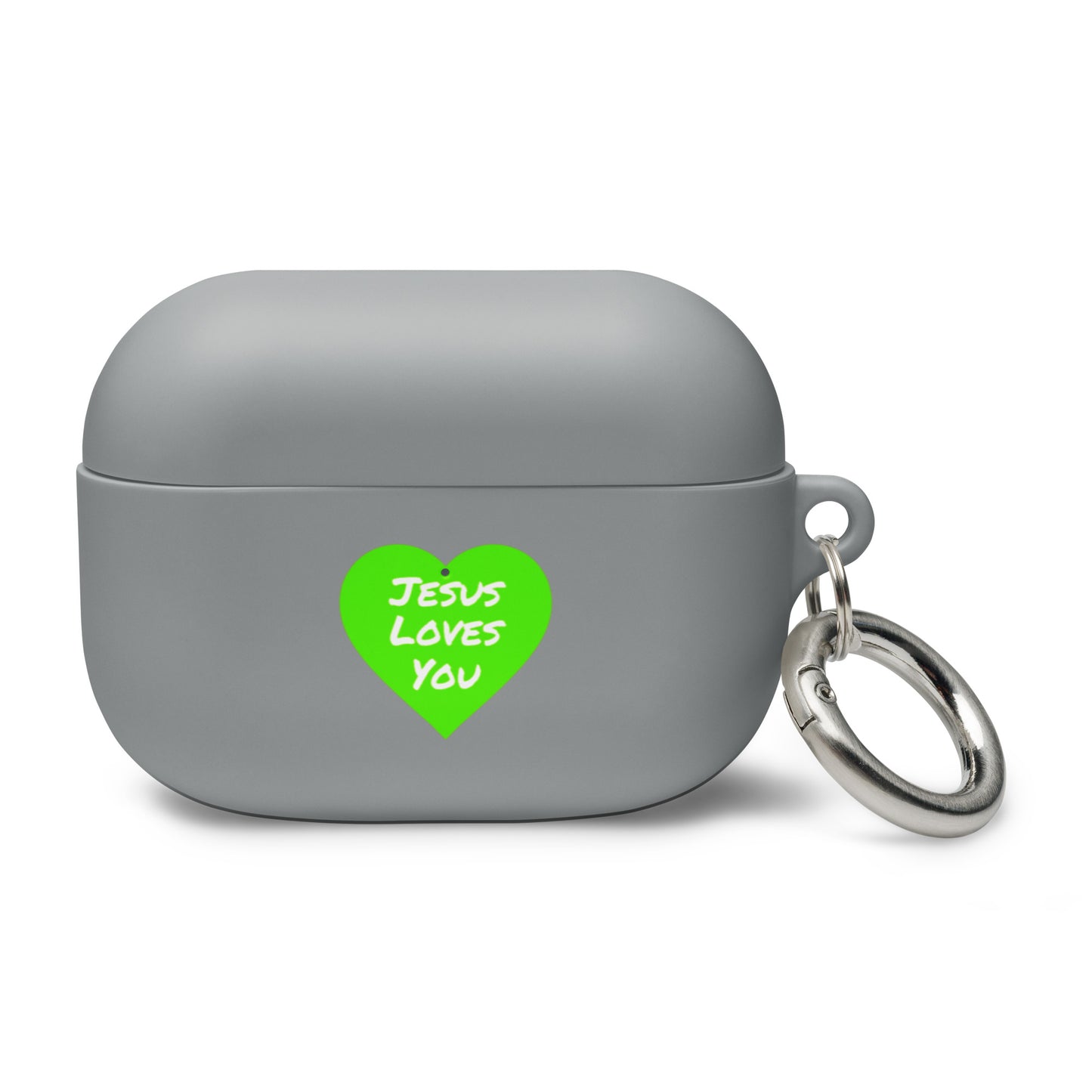 Jesus Loves You AirPods® Pro Case (Green Heart)