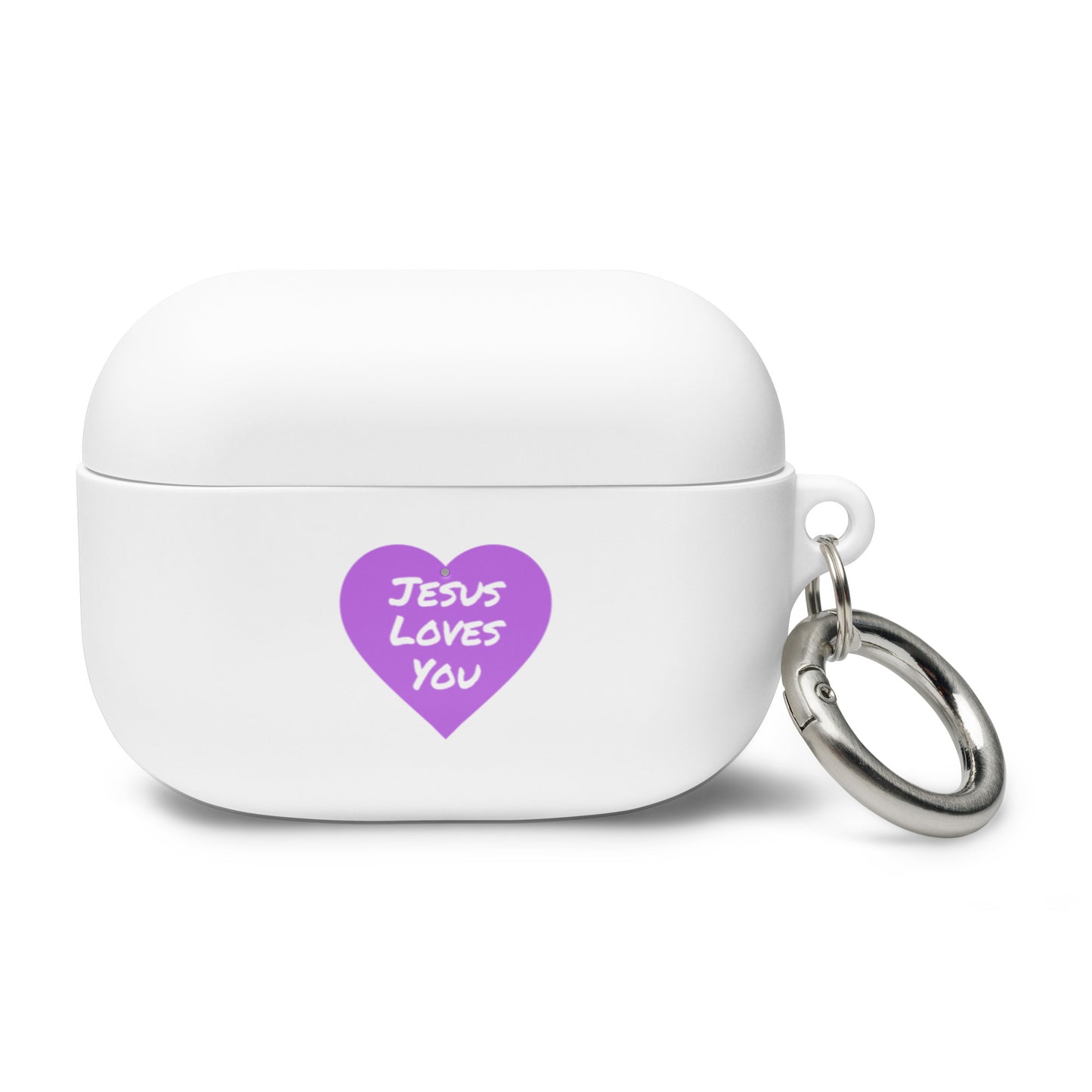 Jesus Loves You AirPods® Pro Case (Purple Heart)