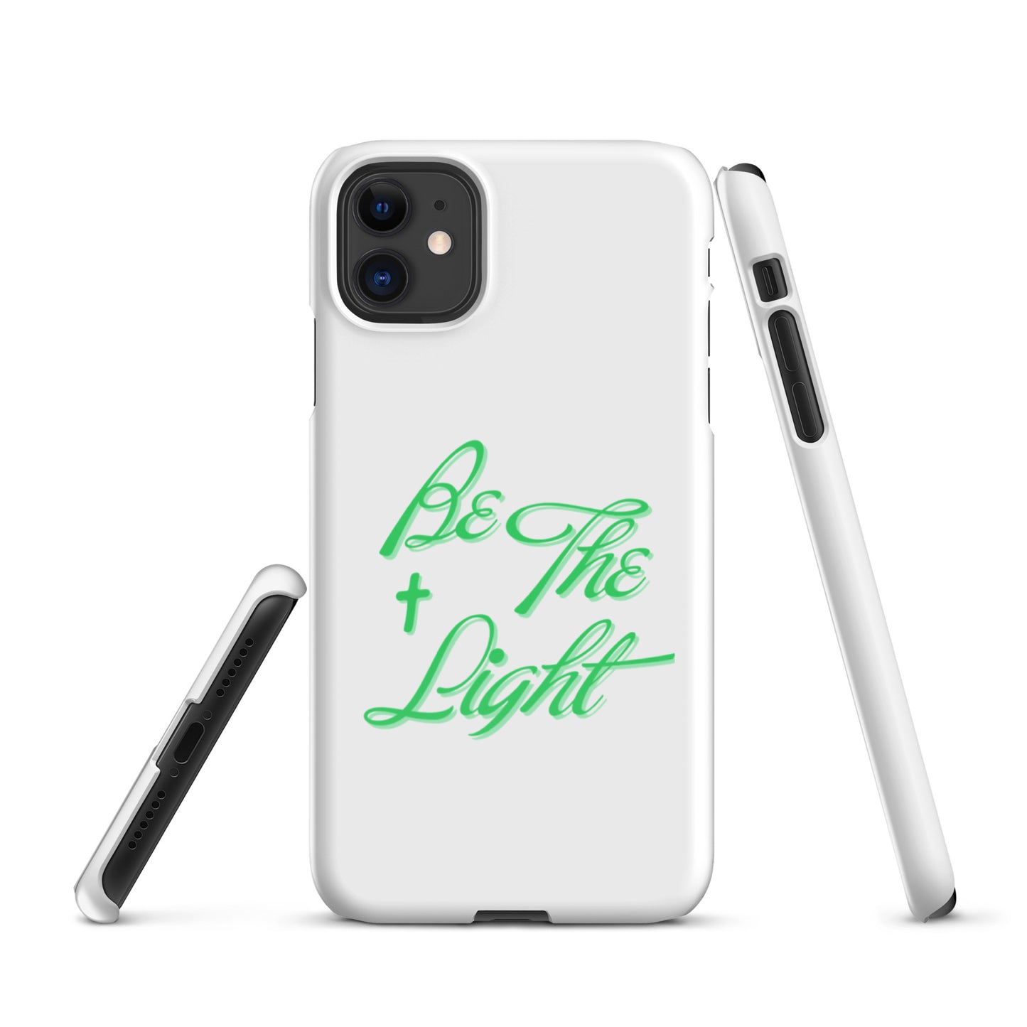 Be The Light Snap iPhone® 11 -15 Case (Green)