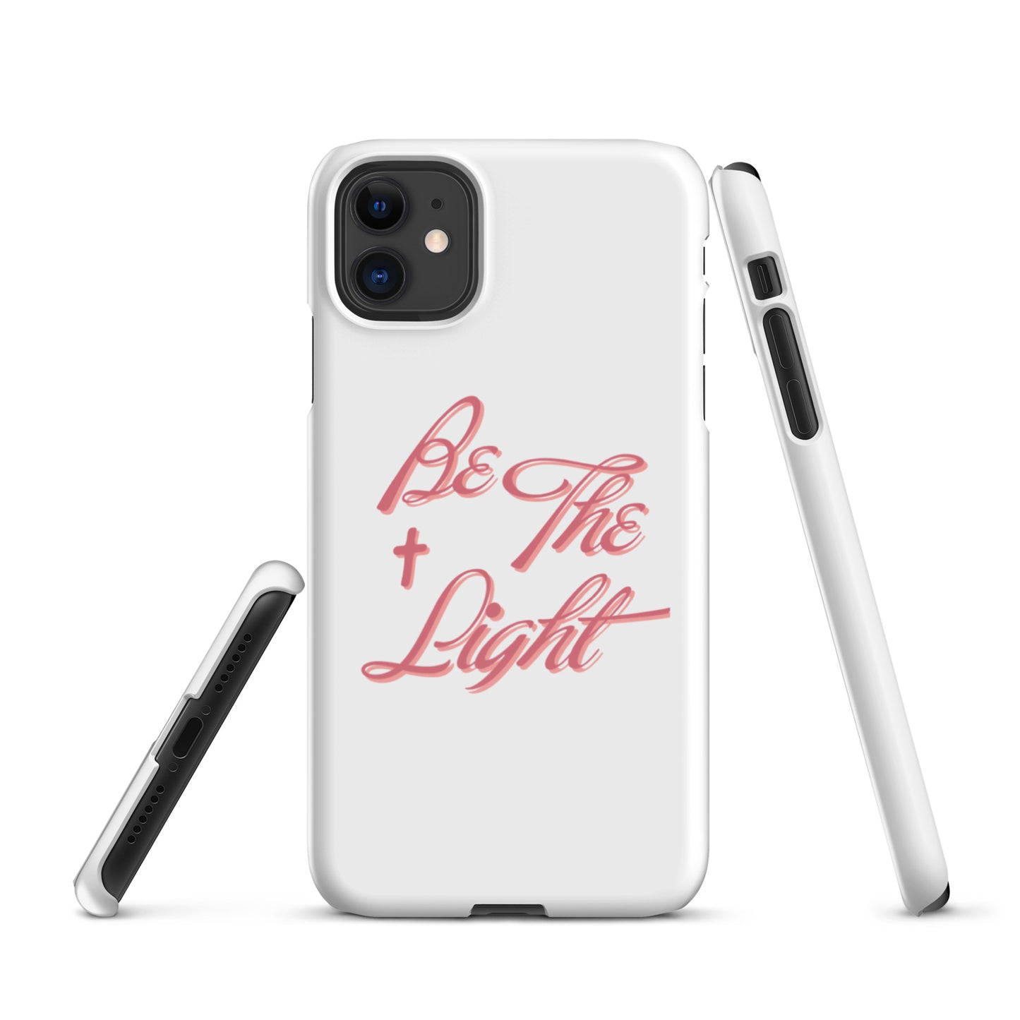 Be The Light Snap iPhone® 11` - 15 Case (Coral)