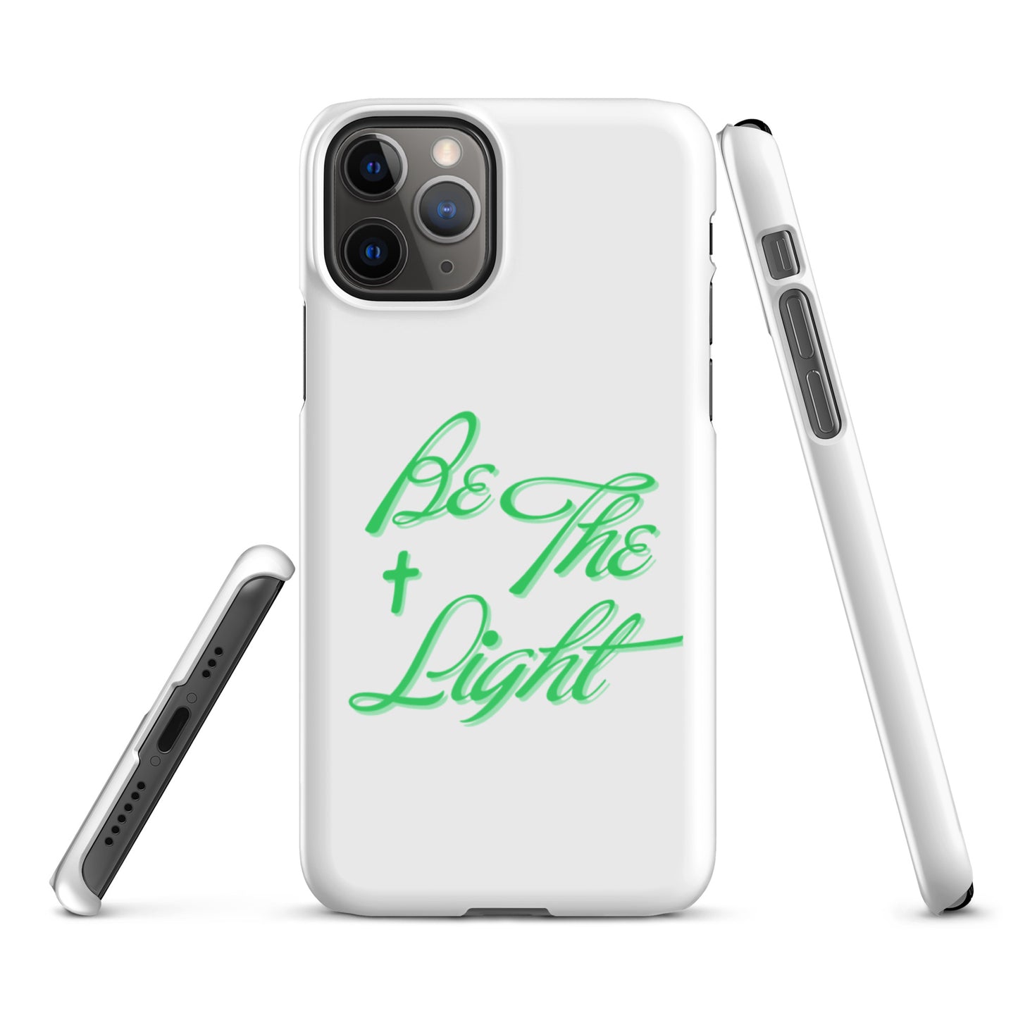 Be The Light Snap iPhone® 11 -15 Case (Green)