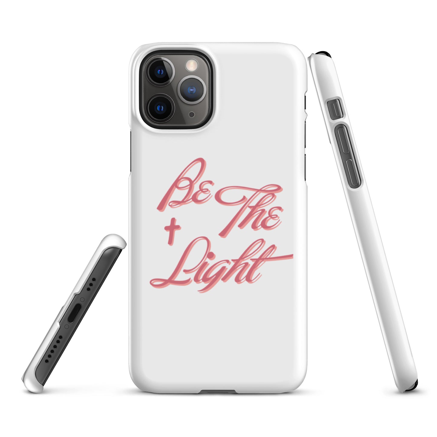 Be The Light Snap iPhone® 11` - 15 Case (Coral)