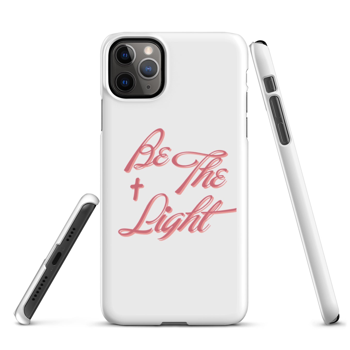 Be The Light Snap iPhone® 11` - 15 Case (Coral)