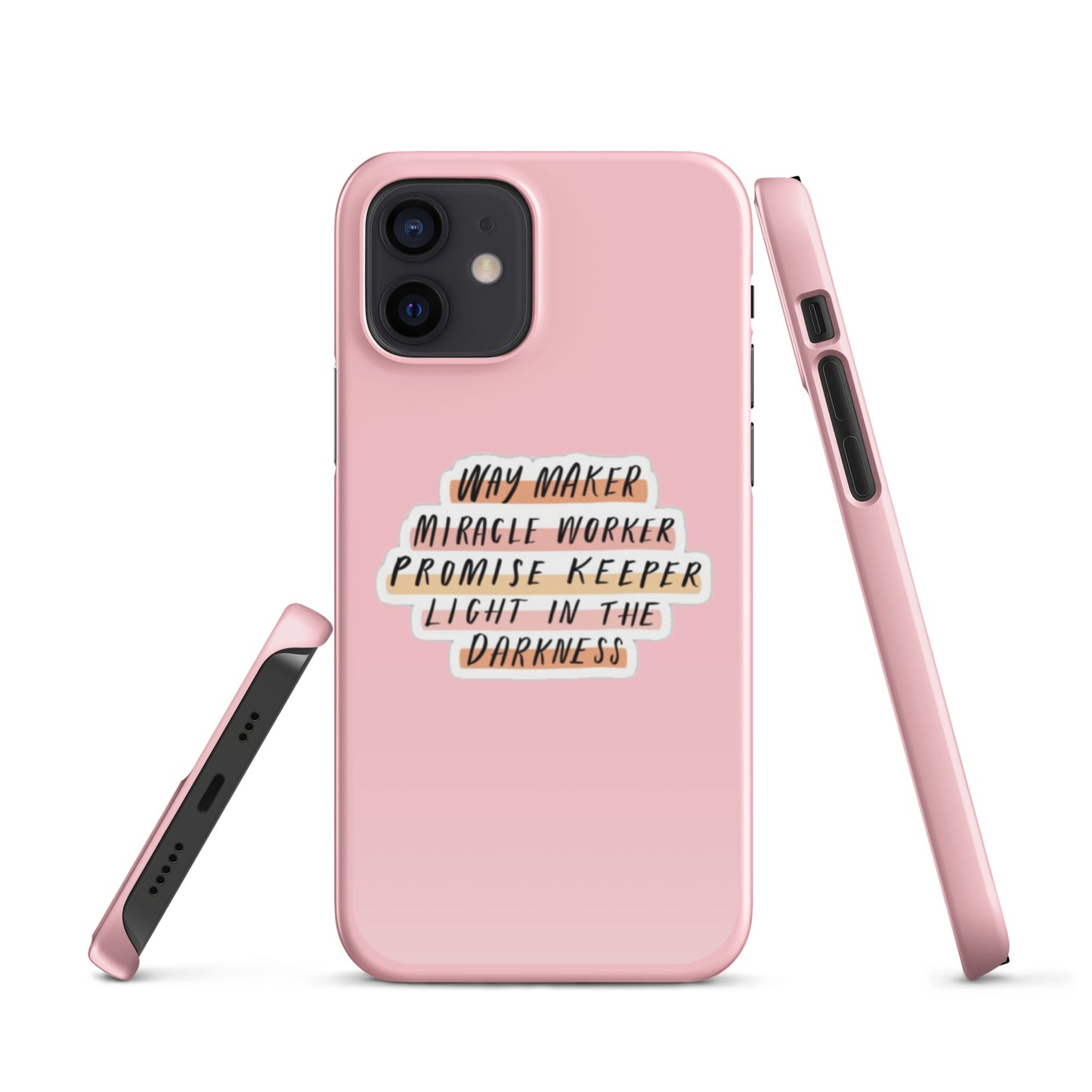 Way Maker Snap iPhone® 11 - 15 Case (Pink)