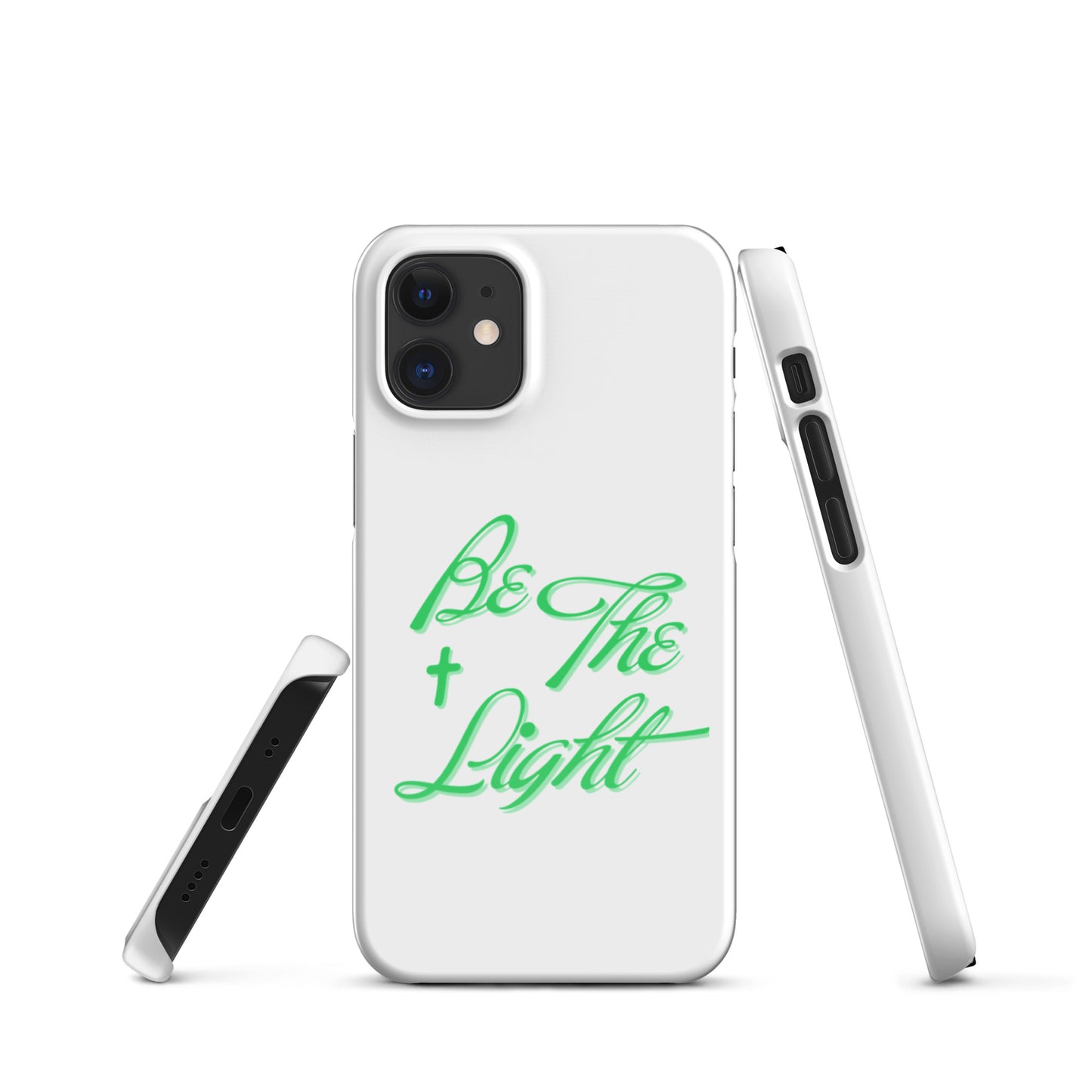 Be The Light Snap iPhone® 11 -15 Case (Green)