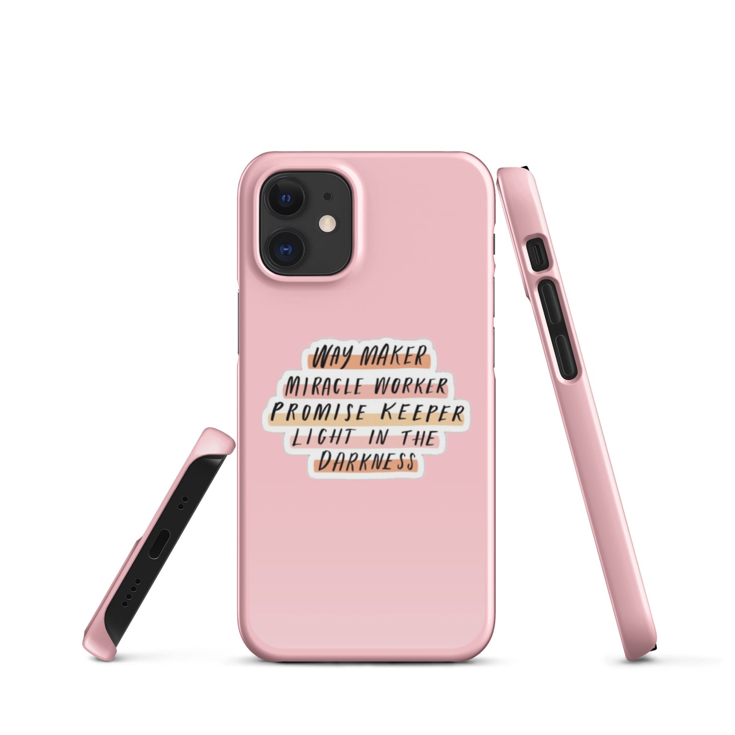 Way Maker Snap iPhone® 11 - 15 Case (Pink)