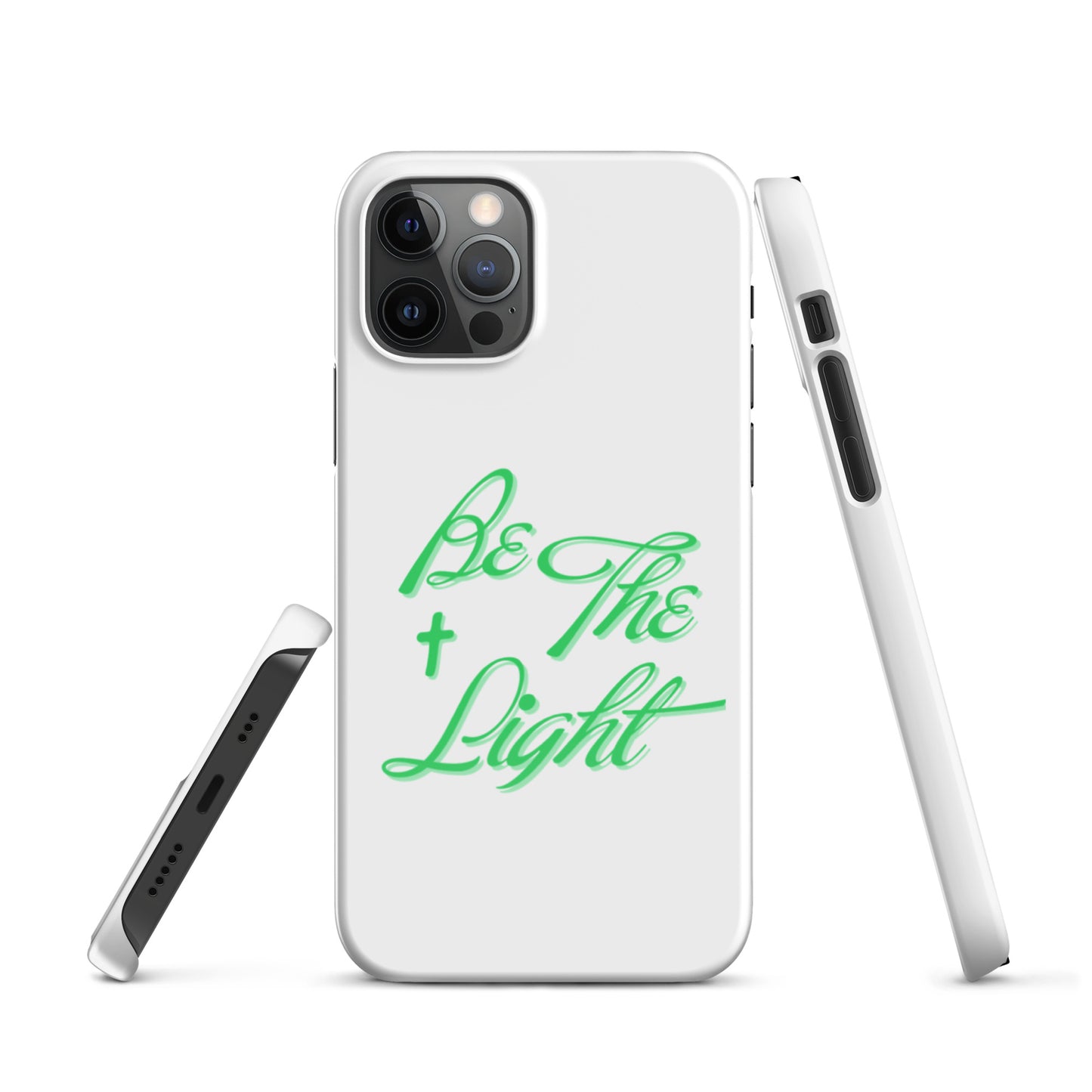 Be The Light Snap iPhone® 11 -15 Case (Green)