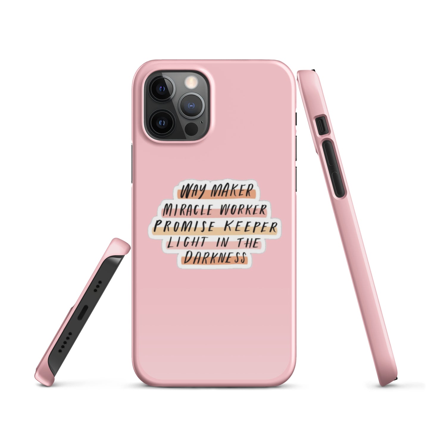 Way Maker Snap iPhone® 11 - 15 Case (Pink)