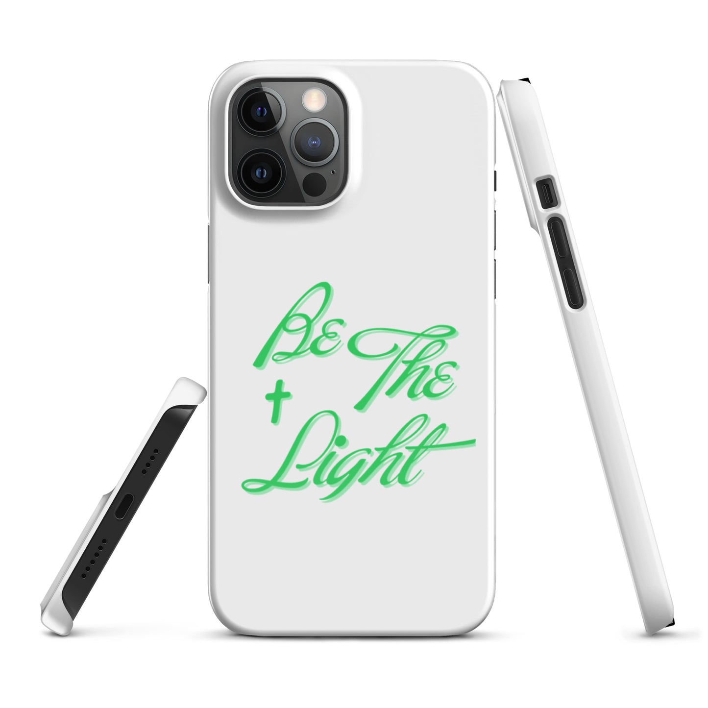 Be The Light Snap iPhone® 11 -15 Case (Green)