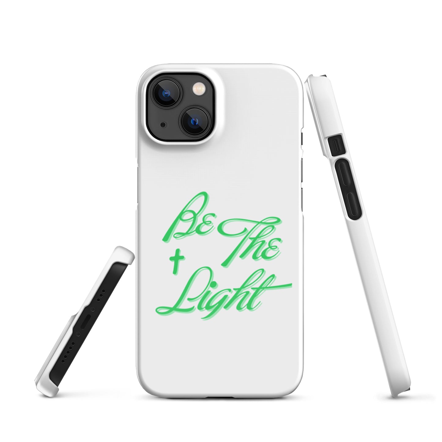 Be The Light Snap iPhone® 11 -15 Case (Green)