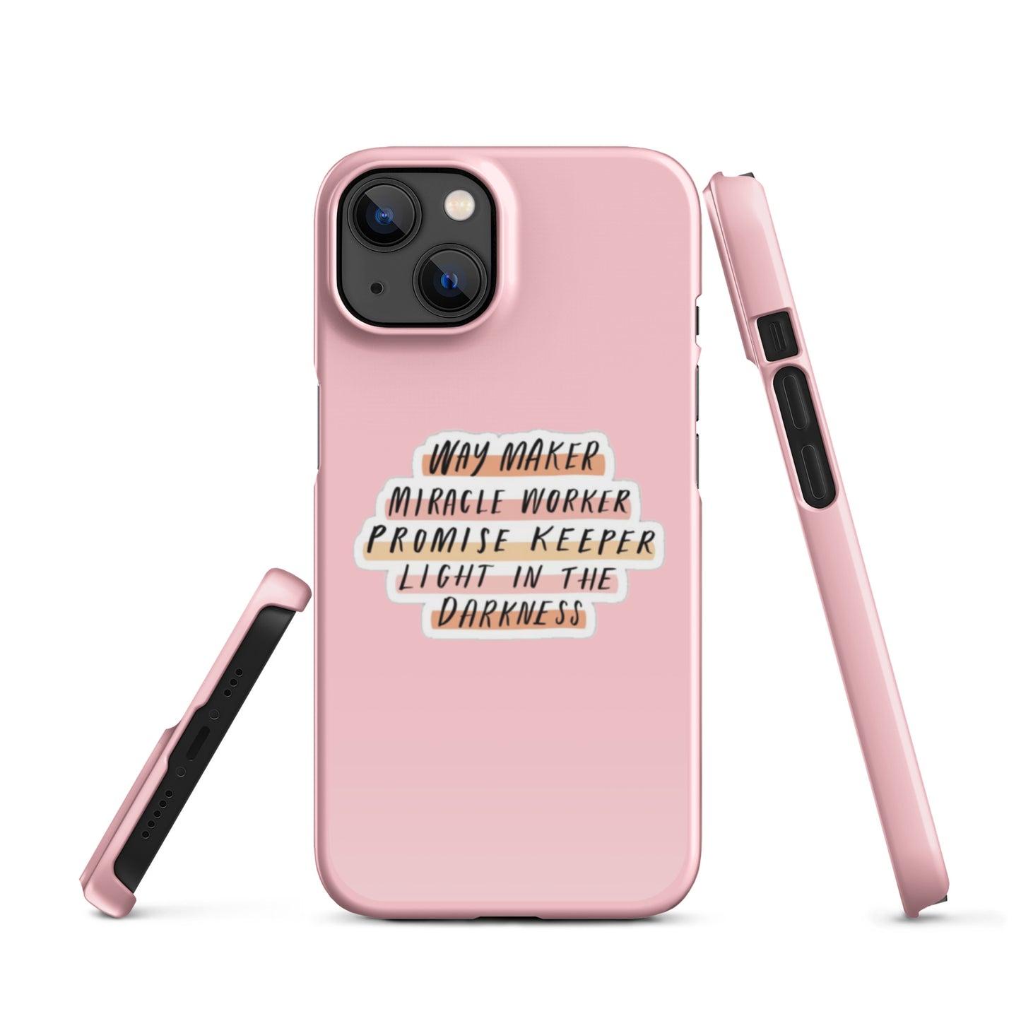 Way Maker Snap iPhone® 11 - 15 Case (Pink)