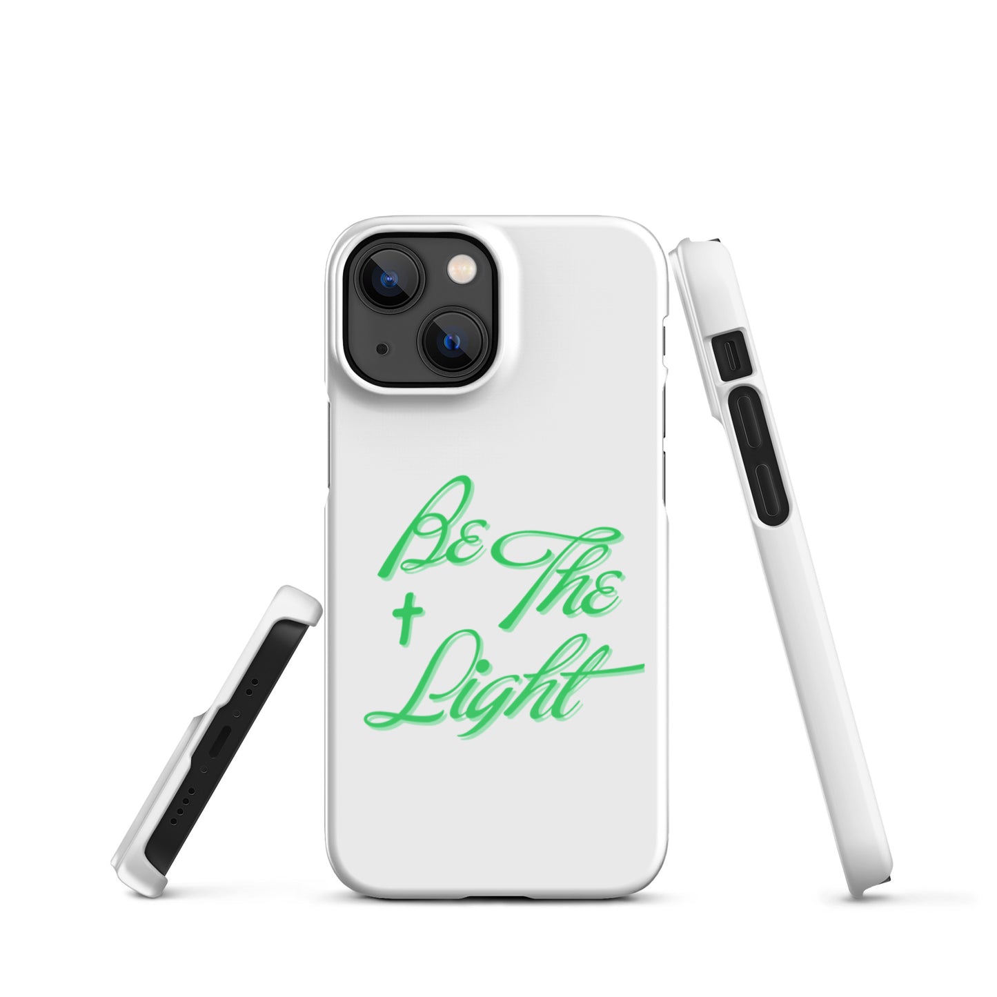 Be The Light Snap iPhone® 11 -15 Case (Green)