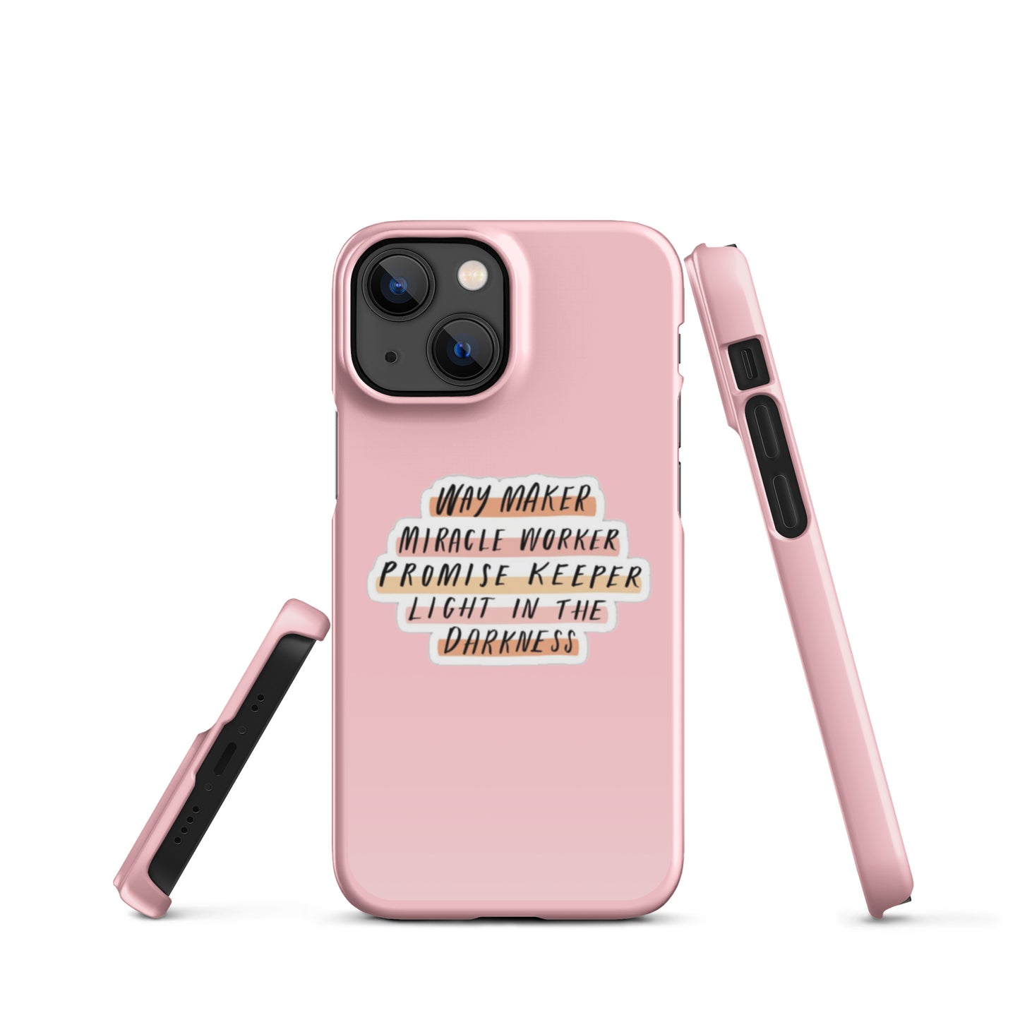 Way Maker Snap iPhone® 11 - 15 Case (Pink)