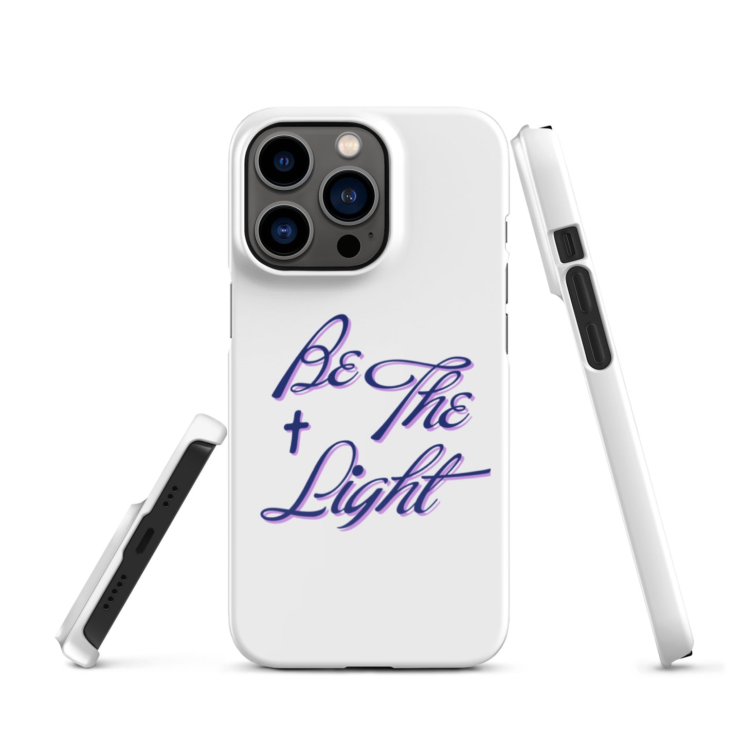 Be The Light Snap iPhone® 11 - 15 Case (Purple)