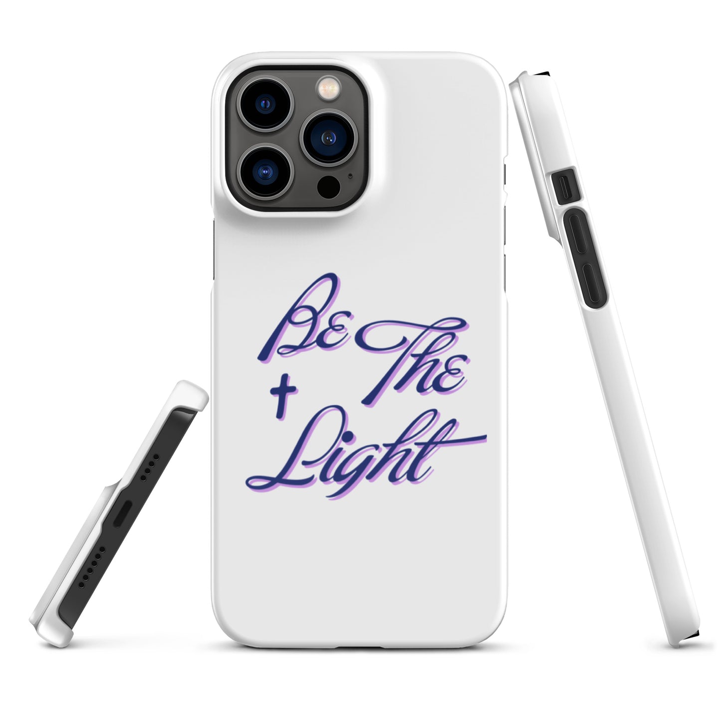 Be The Light Snap iPhone® 11 - 15 Case (Purple)