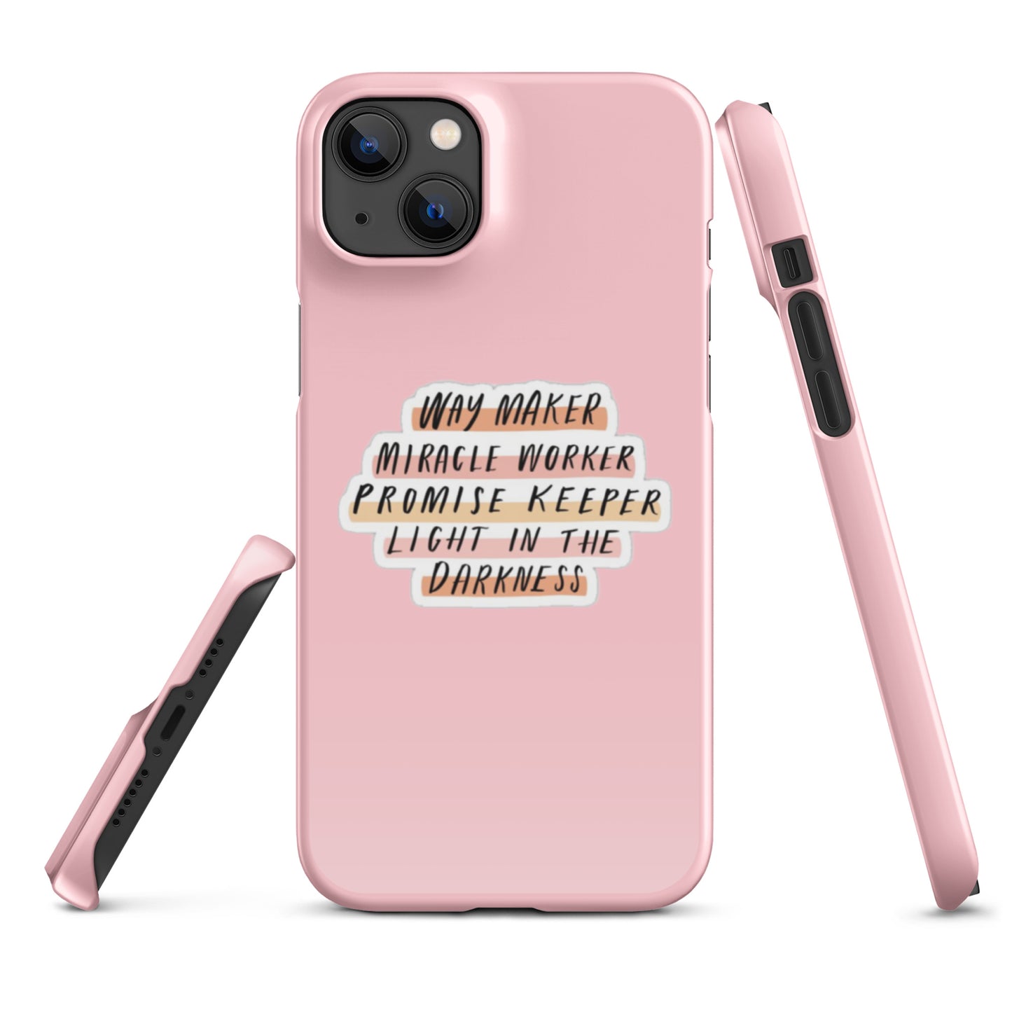 Way Maker Snap iPhone® 11 - 15 Case (Pink)