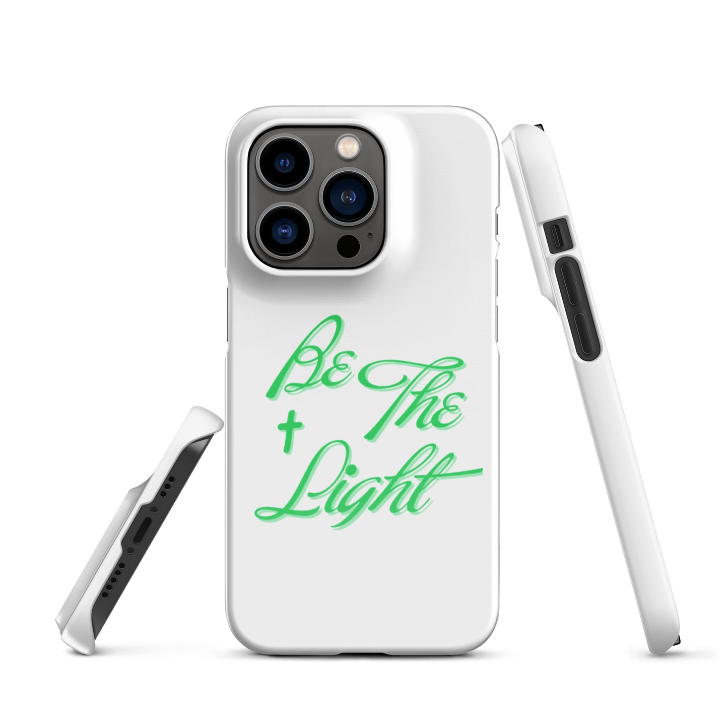 Be The Light Snap iPhone® 11 -15 Case (Green)