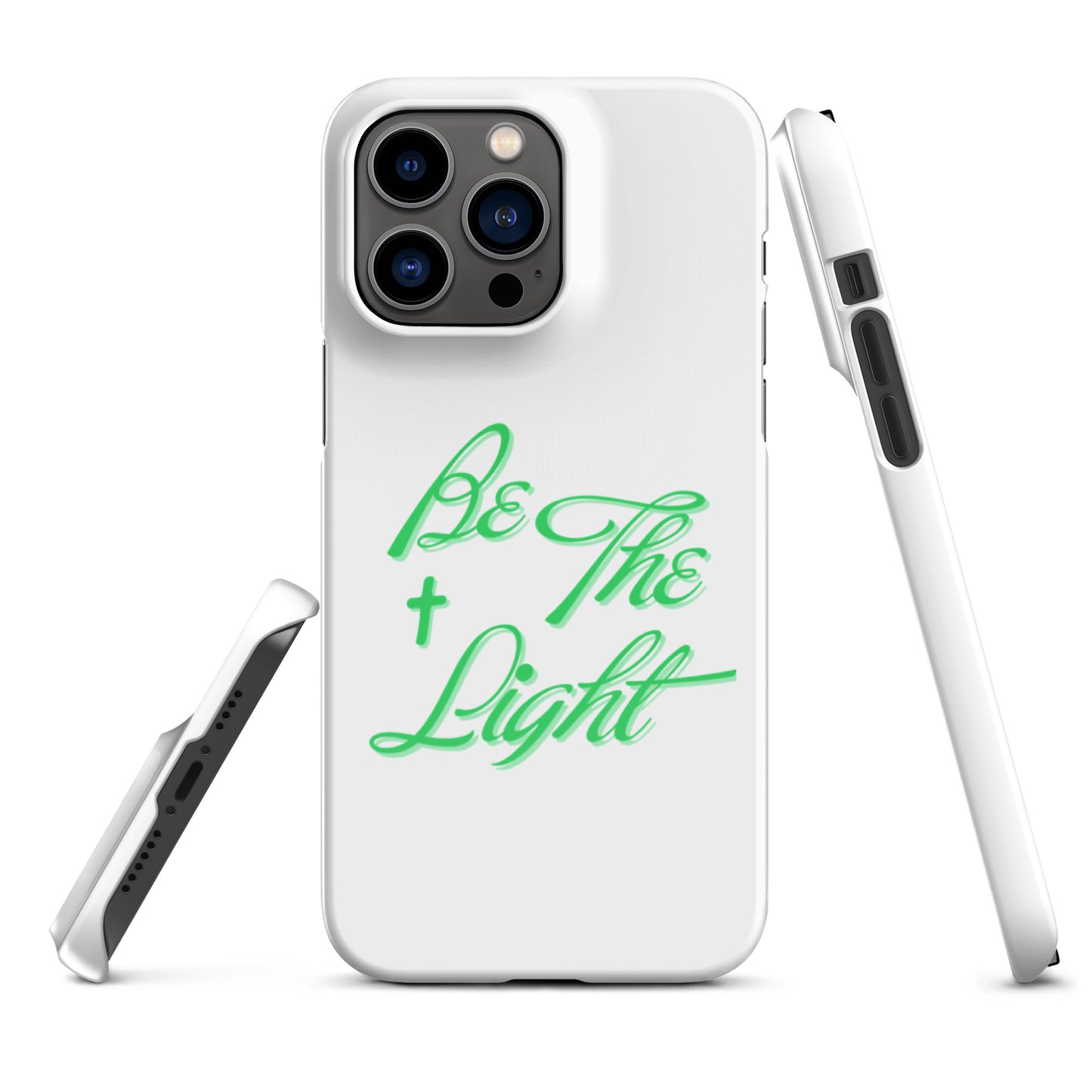 Be The Light Snap iPhone® 11 -15 Case (Green)