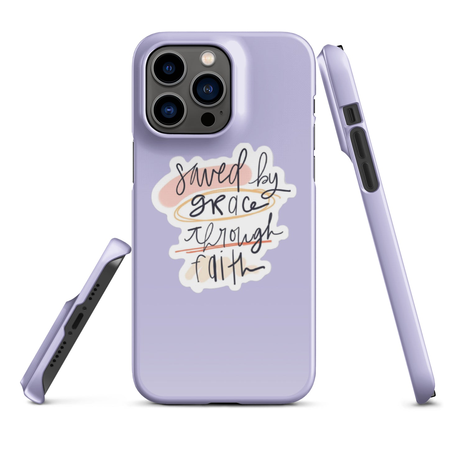 Saved By Grace Snap iPhone® 11 - 15 Case (Melrose)