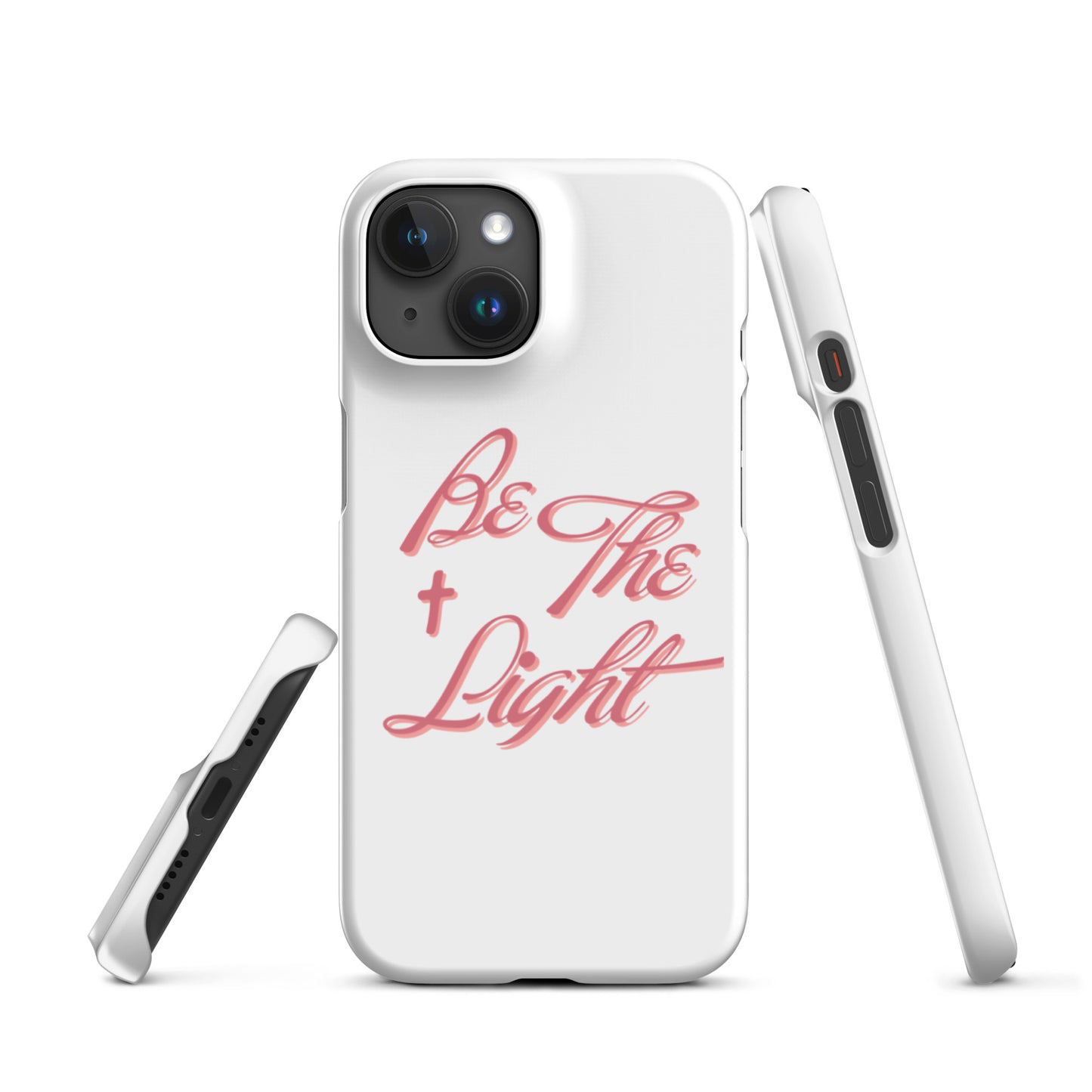 Be The Light Snap iPhone® 11` - 15 Case (Coral)