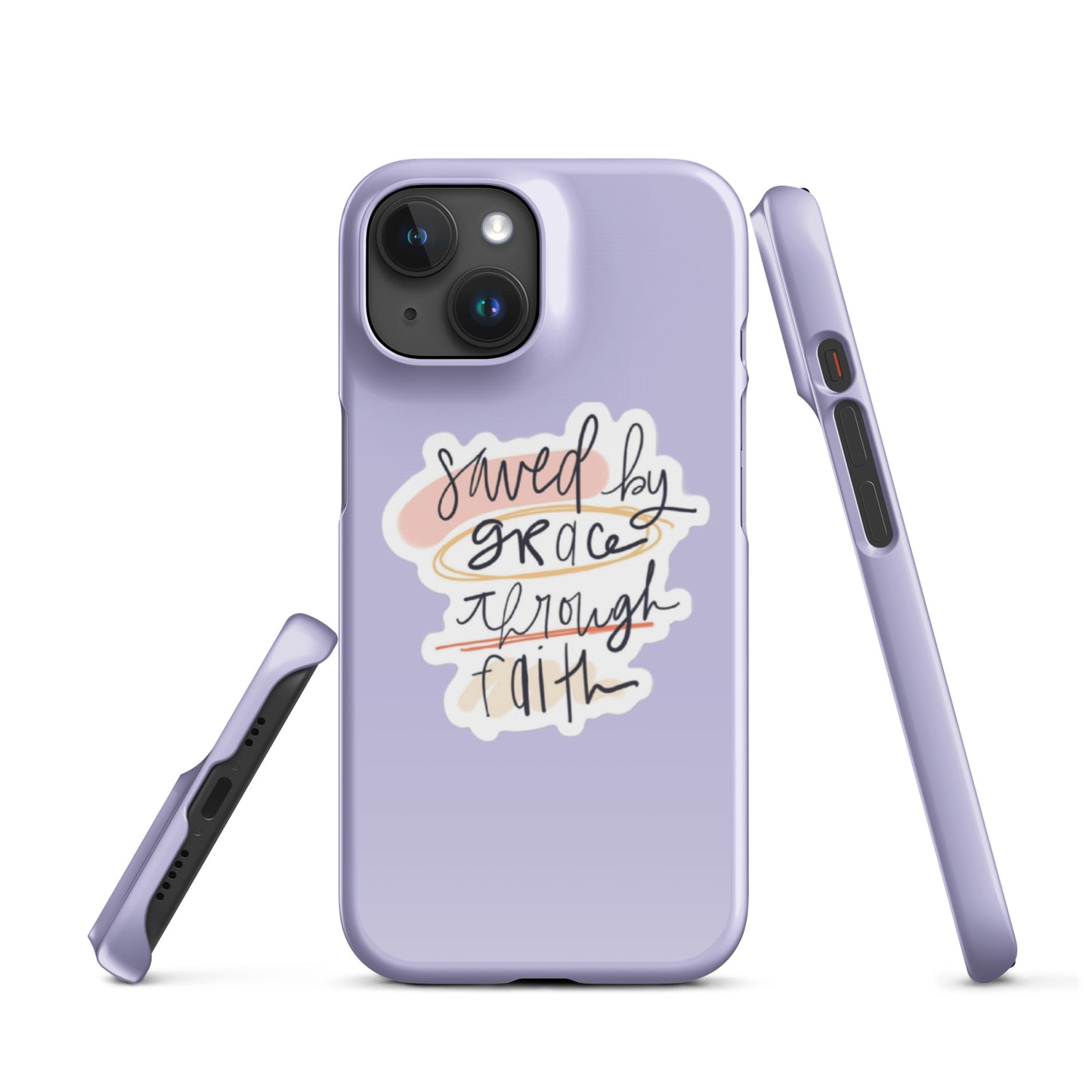 Saved By Grace Snap iPhone® 11 - 15 Case (Melrose)