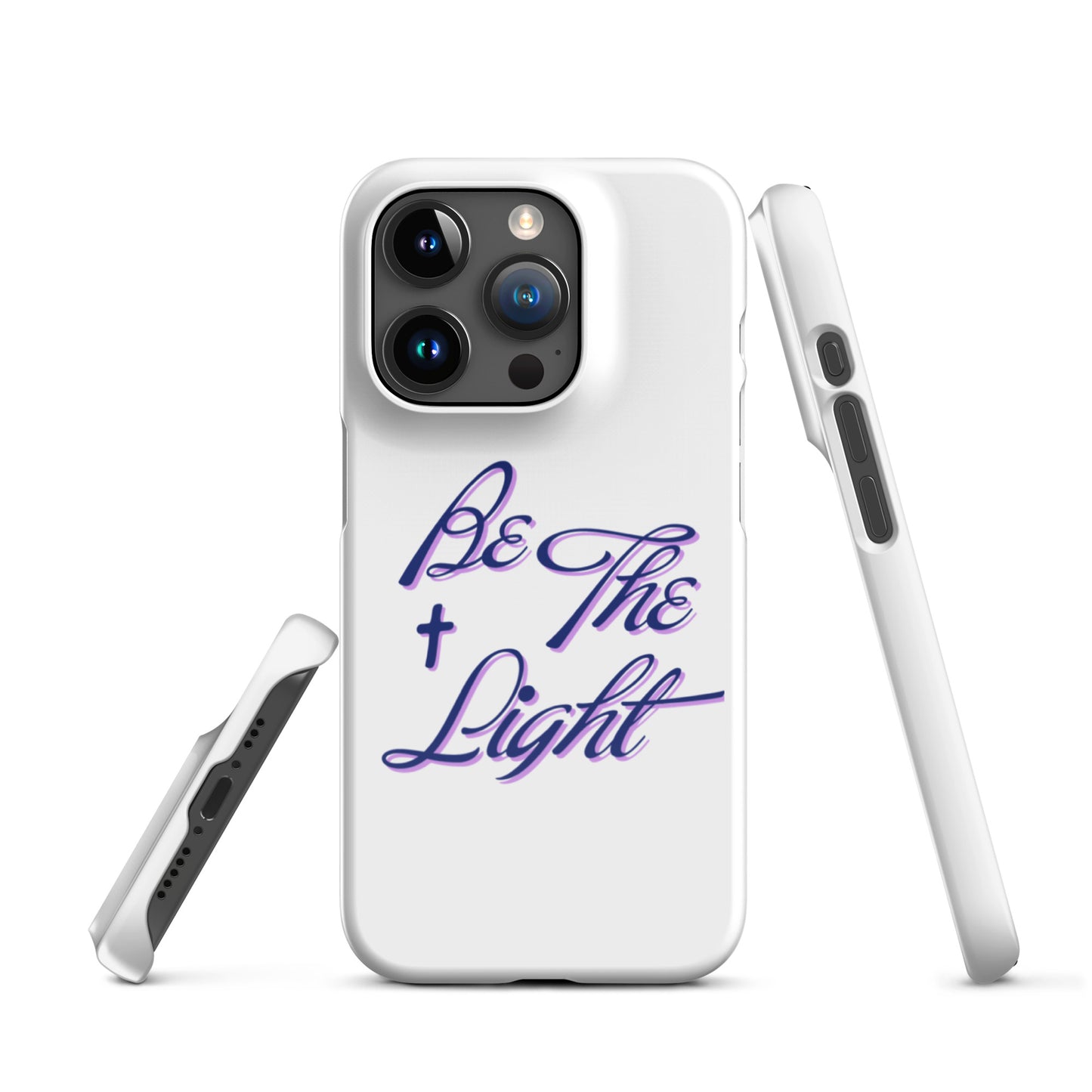 Be The Light Snap iPhone® 11 - 15 Case (Purple)