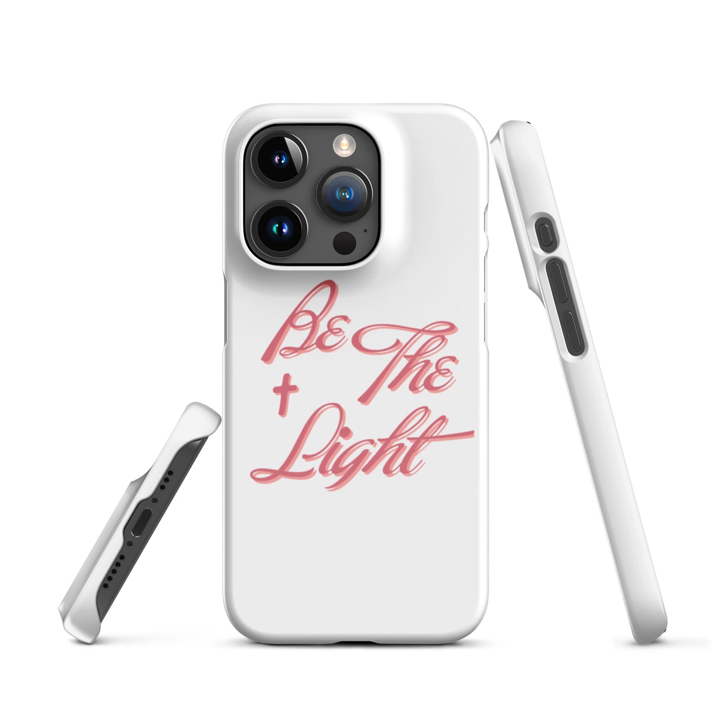 Be The Light Snap iPhone® 11` - 15 Case (Coral)