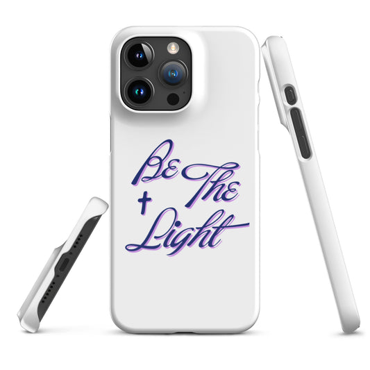 Be The Light Snap iPhone® 11 - 15 Case (Purple)