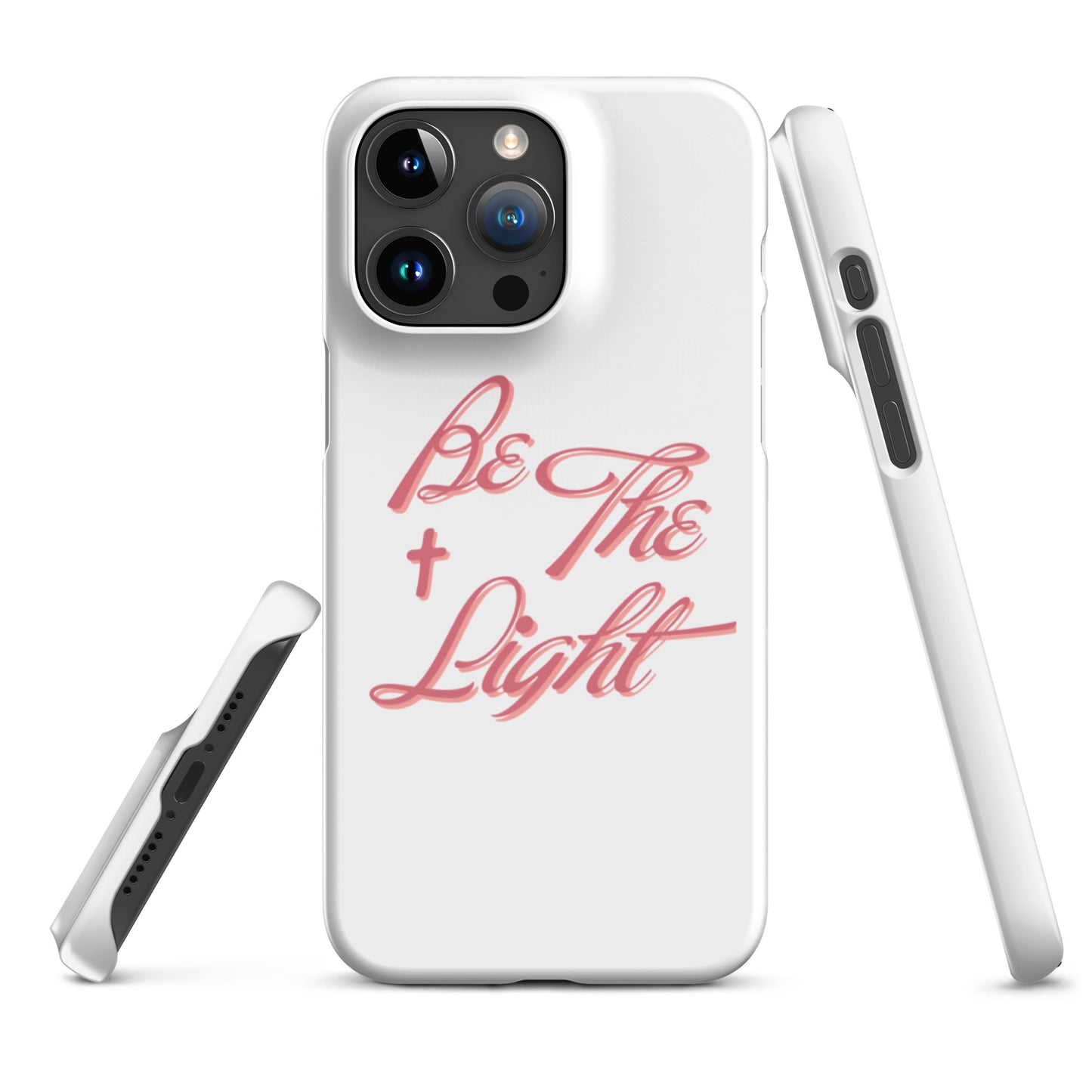 Be The Light Snap iPhone® 11` - 15 Case (Coral)