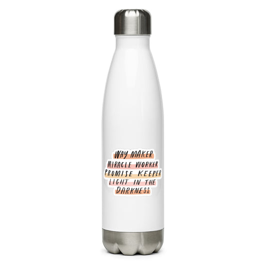 Way Maker Stainless Steel Water Bottle