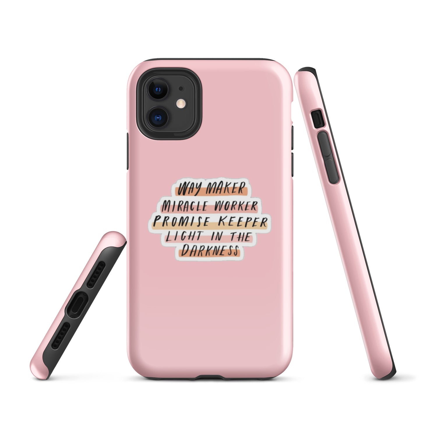 Way Maker iPhone® 11 - 15 Case (Pink)