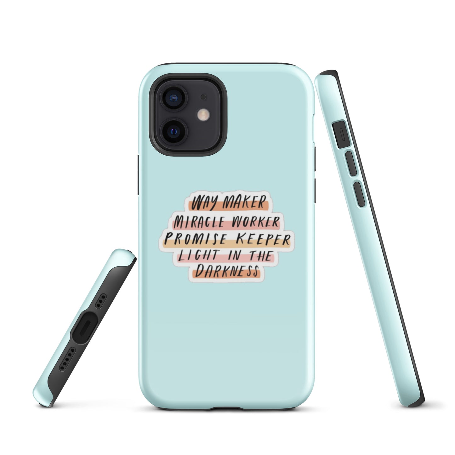 Way Maker iPhone® 11 - 15 Case (Light Cyan)