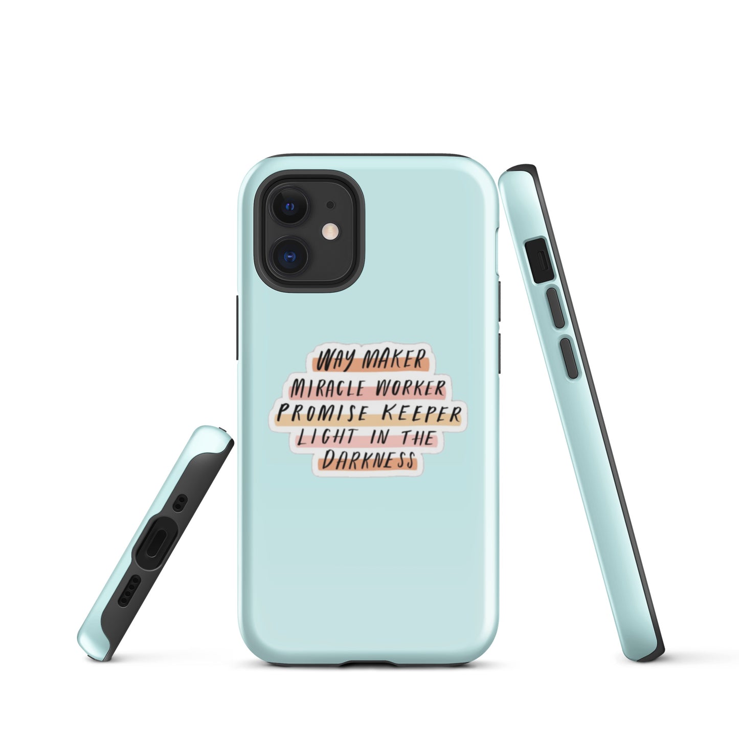 Way Maker iPhone® 11 - 15 Case (Light Cyan)