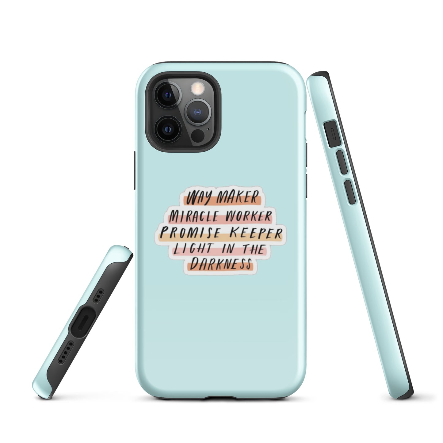 Way Maker iPhone® 11 - 15 Case (Light Cyan)