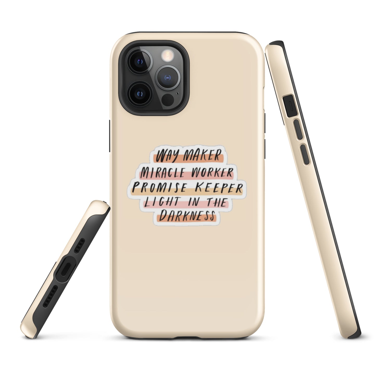 Way Maker iPhone® 11 - 15 Case (Tan)