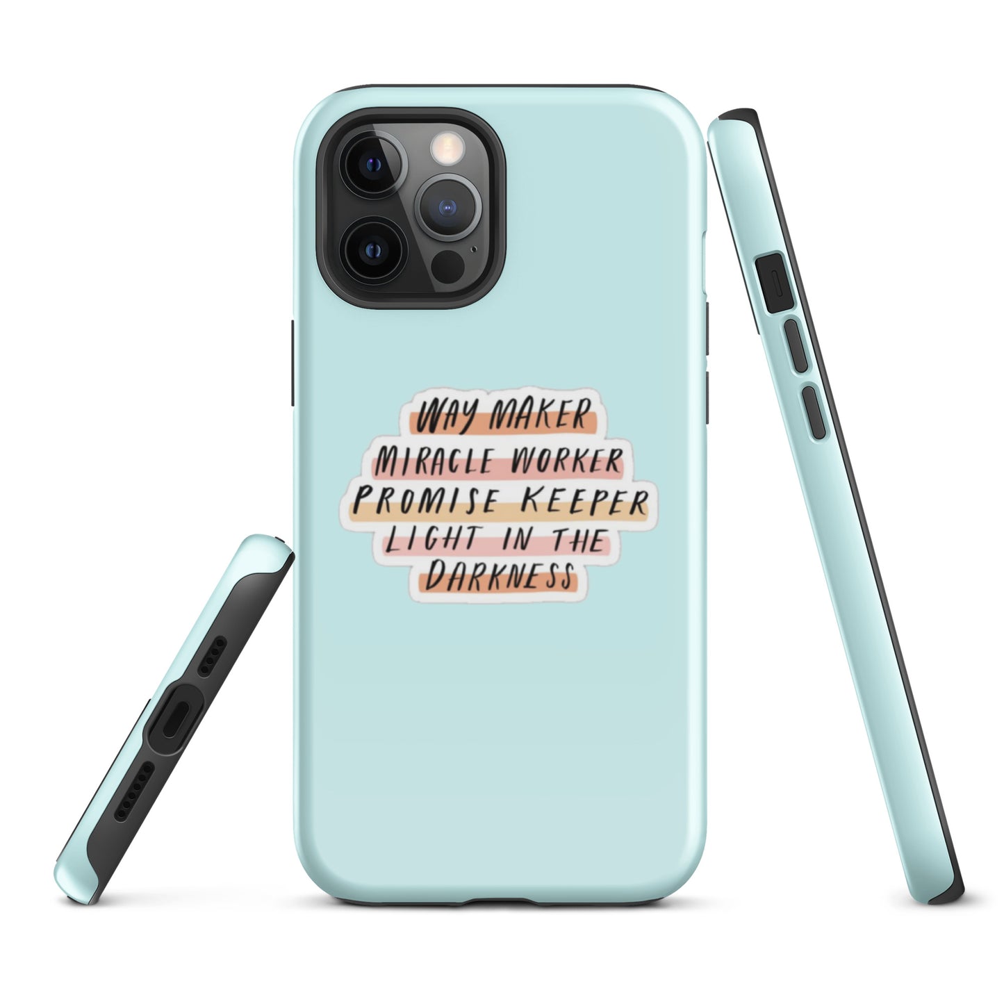 Way Maker iPhone® 11 - 15 Case (Light Cyan)