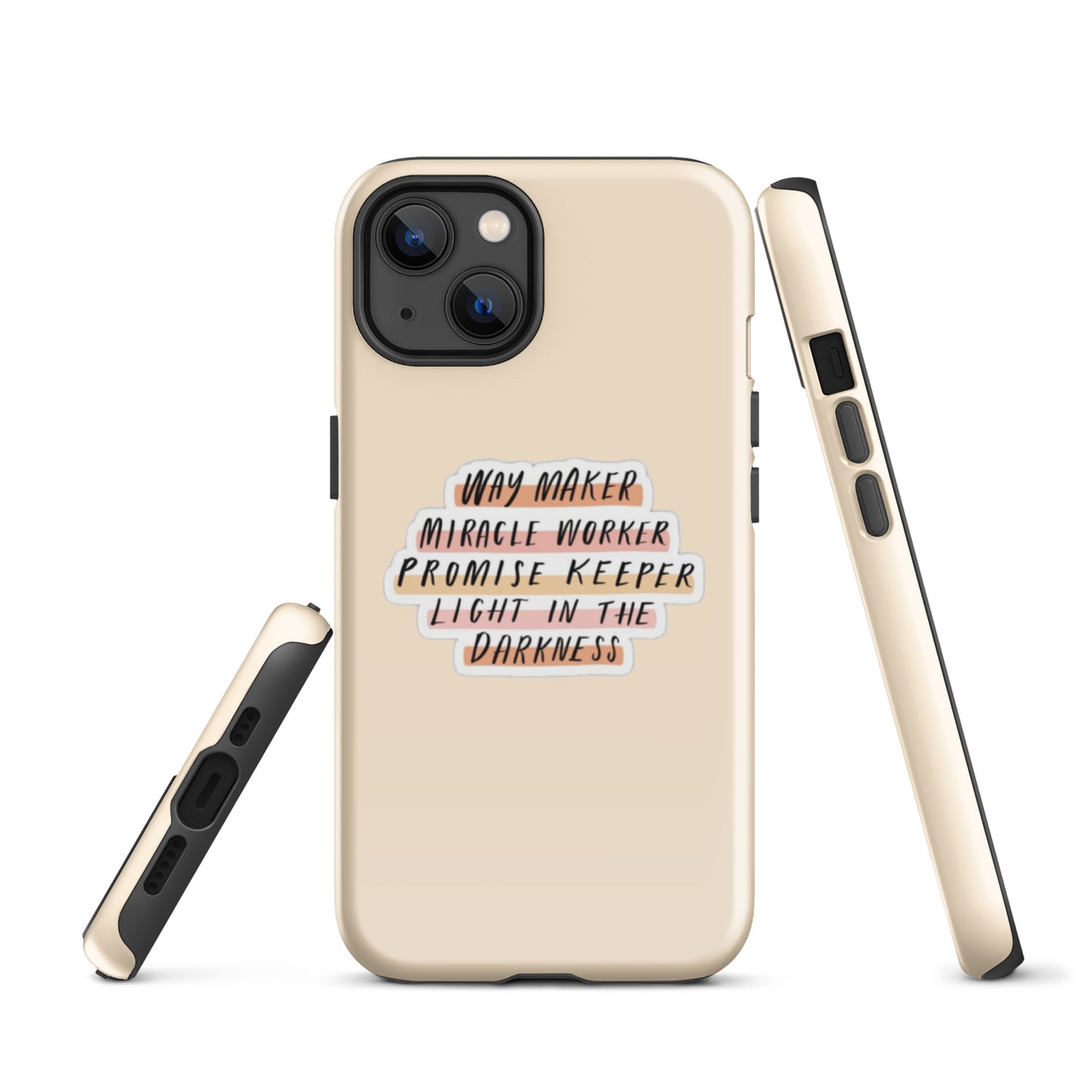 Way Maker iPhone® 11 - 15 Case (Tan)