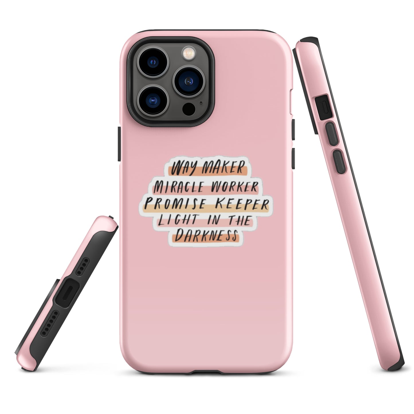 Way Maker iPhone® 11 - 15 Case (Pink)