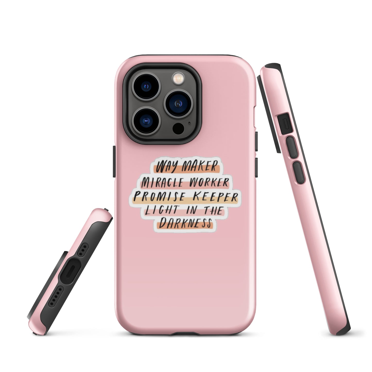 Way Maker iPhone® 11 - 15 Case (Pink)